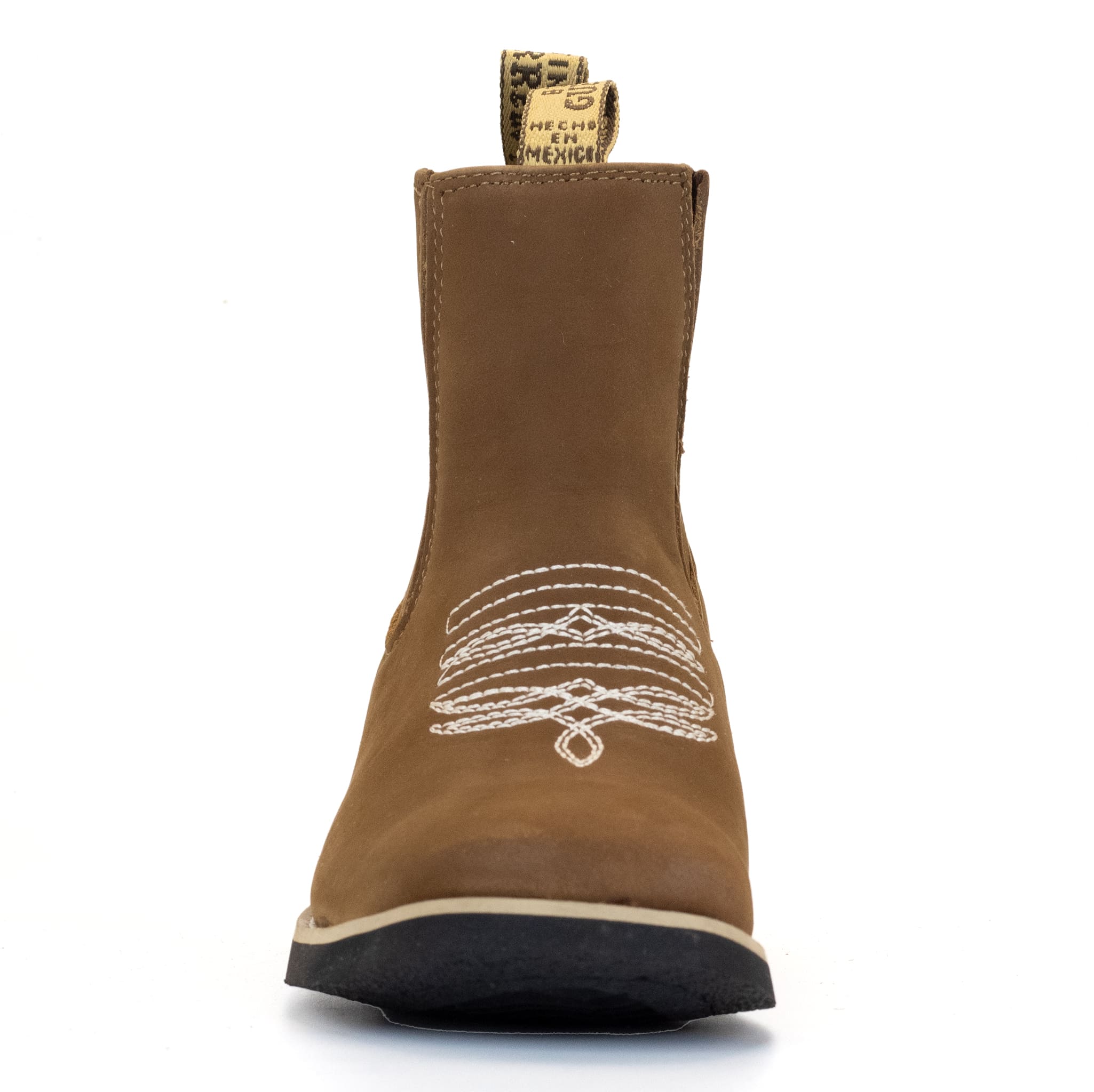BOTIN GUERRERO CUADRADO NOBUCK ORO