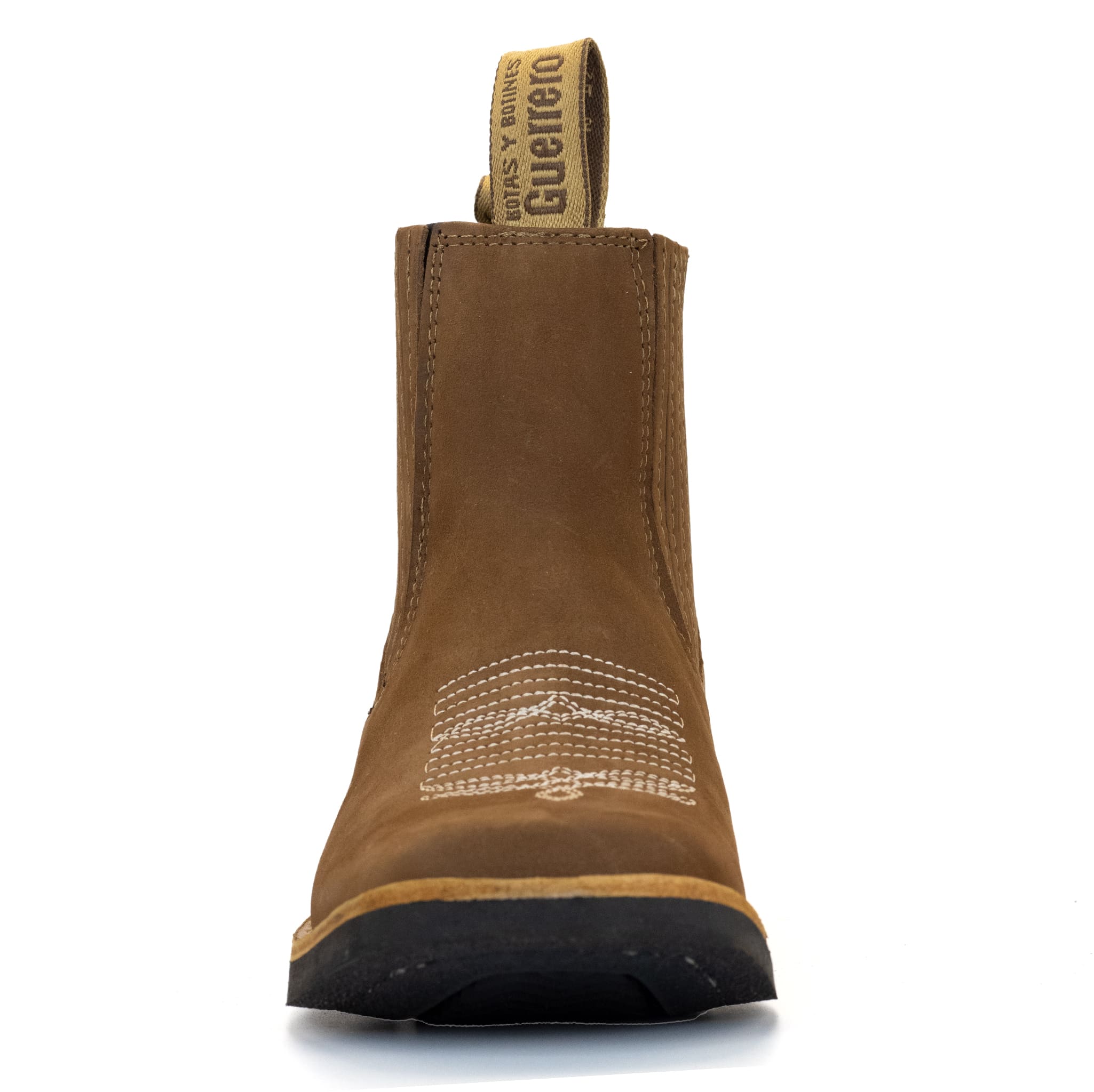 BOTIN GUERRERO CUADRADO NOBUCK ORO
