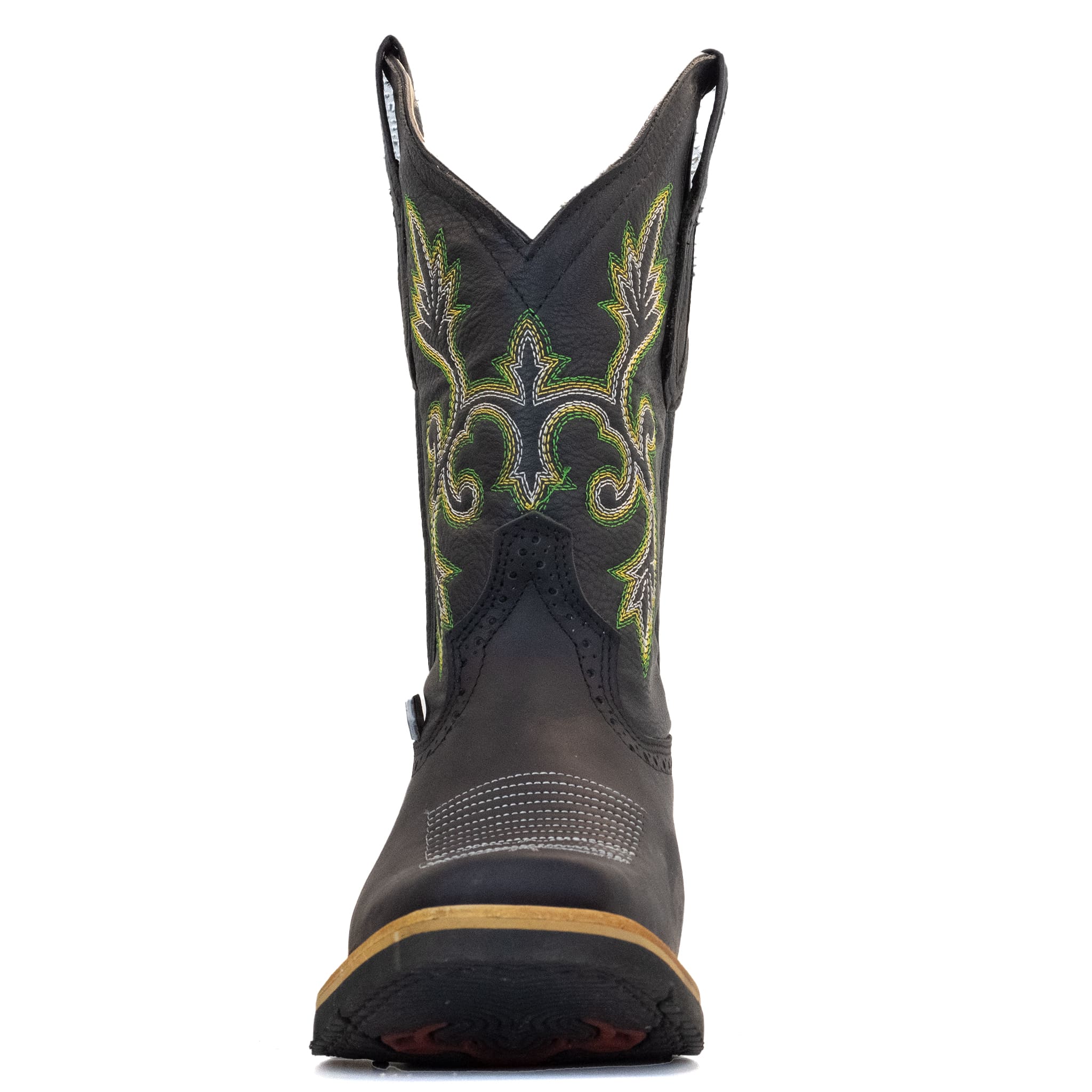 BOTA MAJOMA VAQUERA HORMA CUADRADA NEGRA