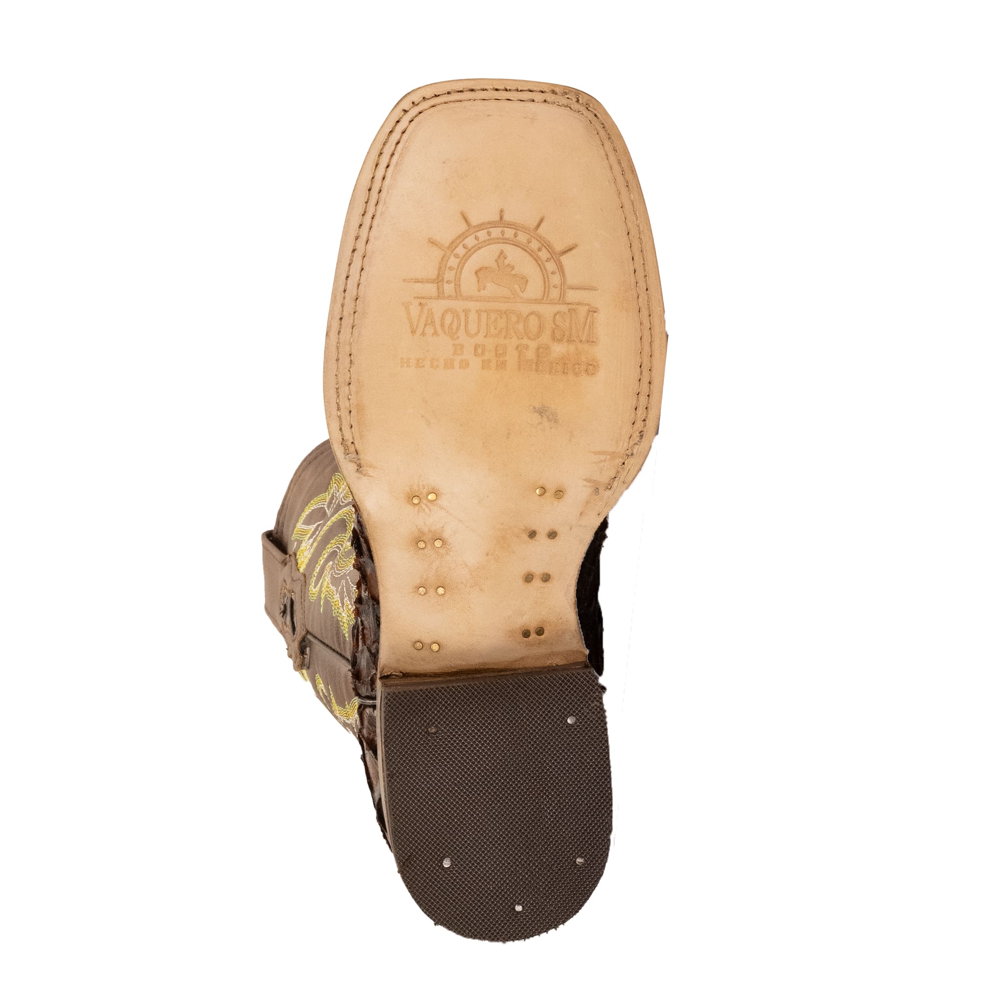 008 BOTA VAQUERO SM HORMA RODEO IMIT. PESCADO COÑAC.