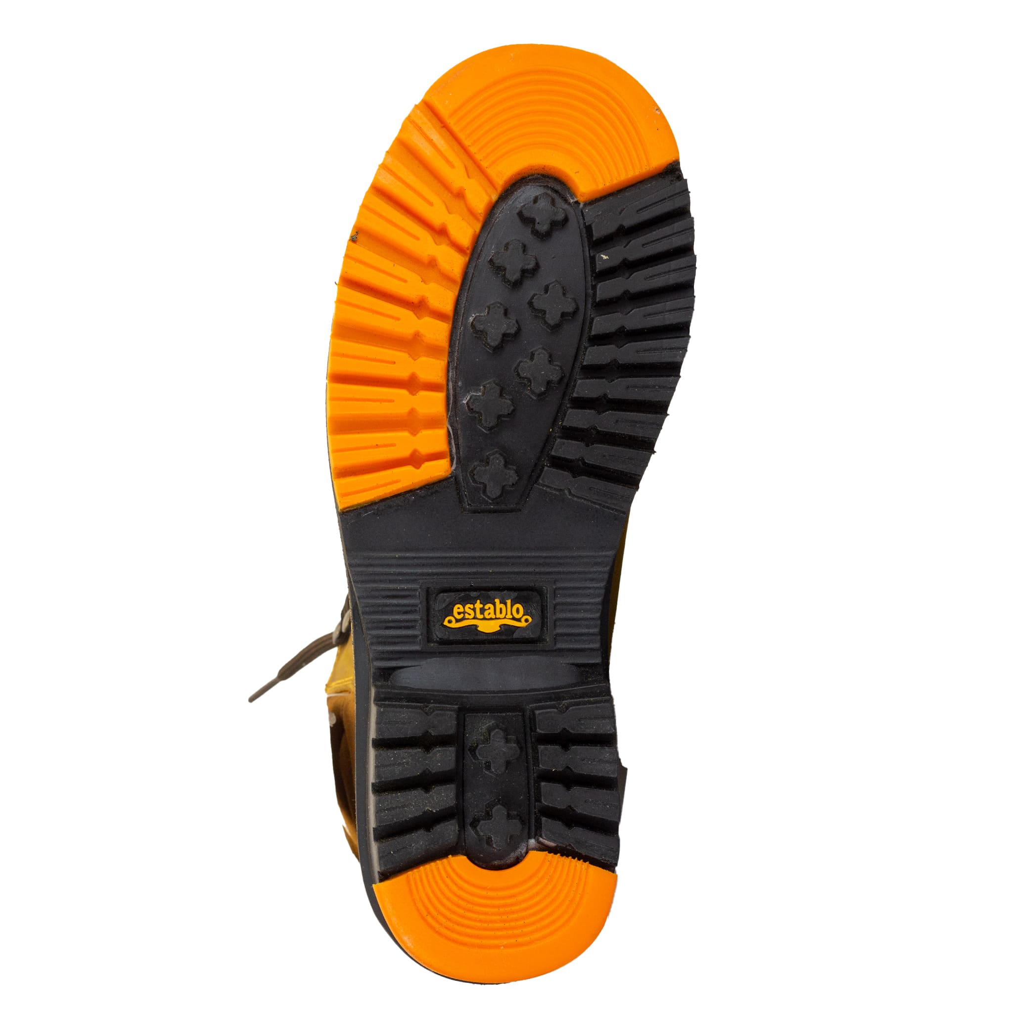 BOTA ESTABLO DE AGUJETA DE TRABAJO MANGO/NEGRO