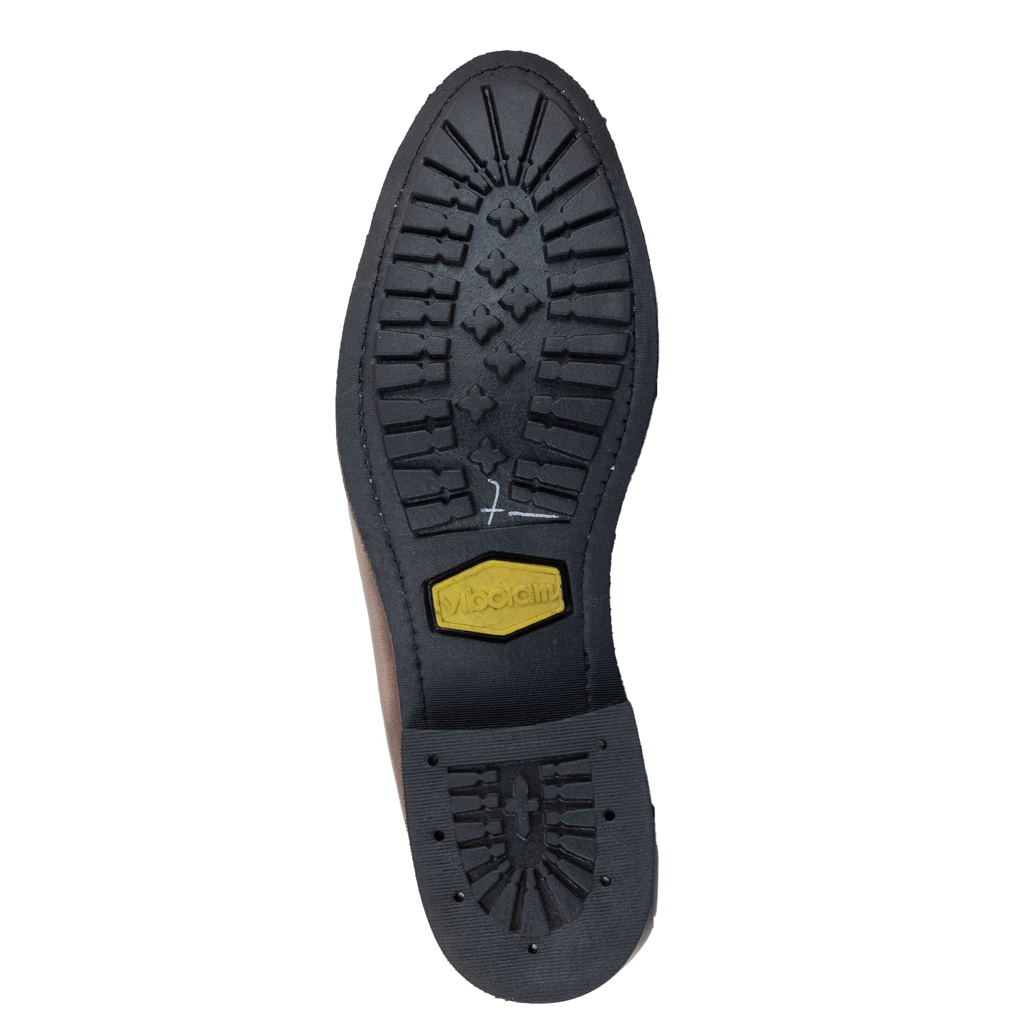 BOTIN ESTRIBO CHARRO SUELA DE HULE VINO