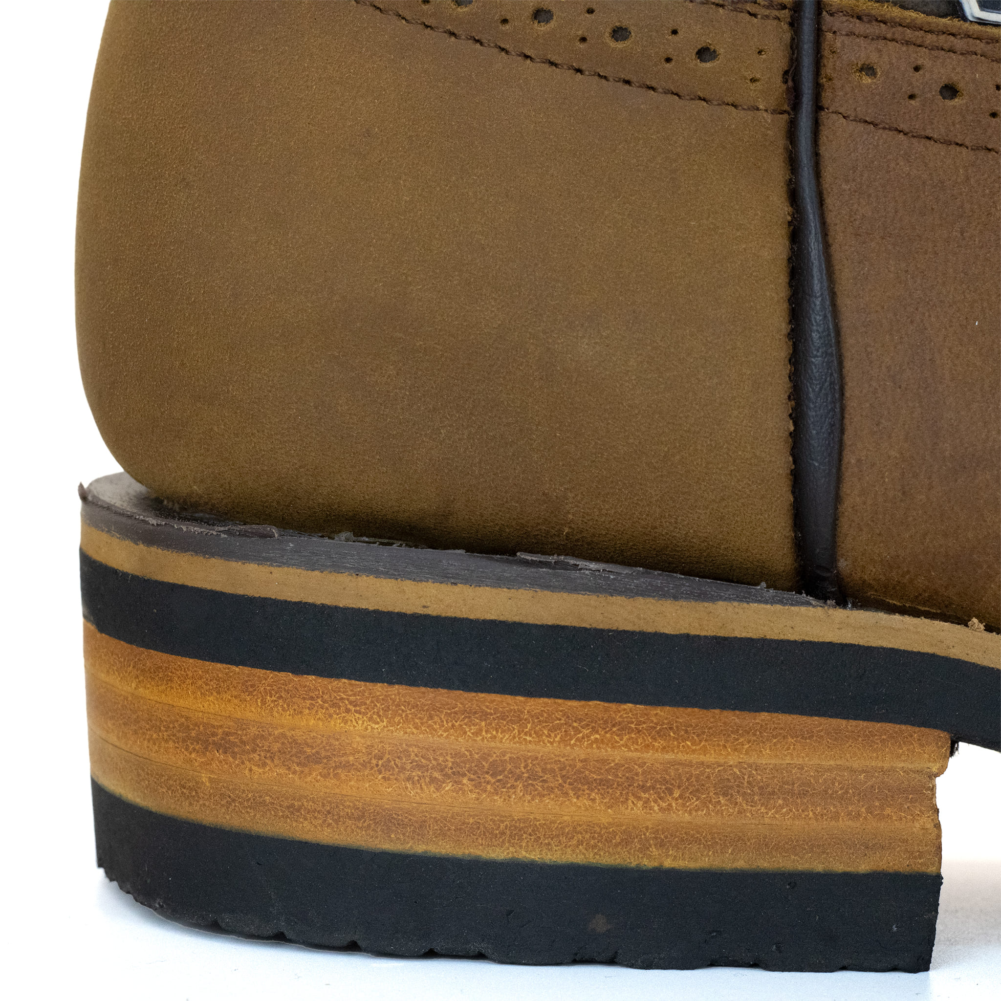 BOTA MAJOMA VAQUERA HORMA CUADRADA MIEL