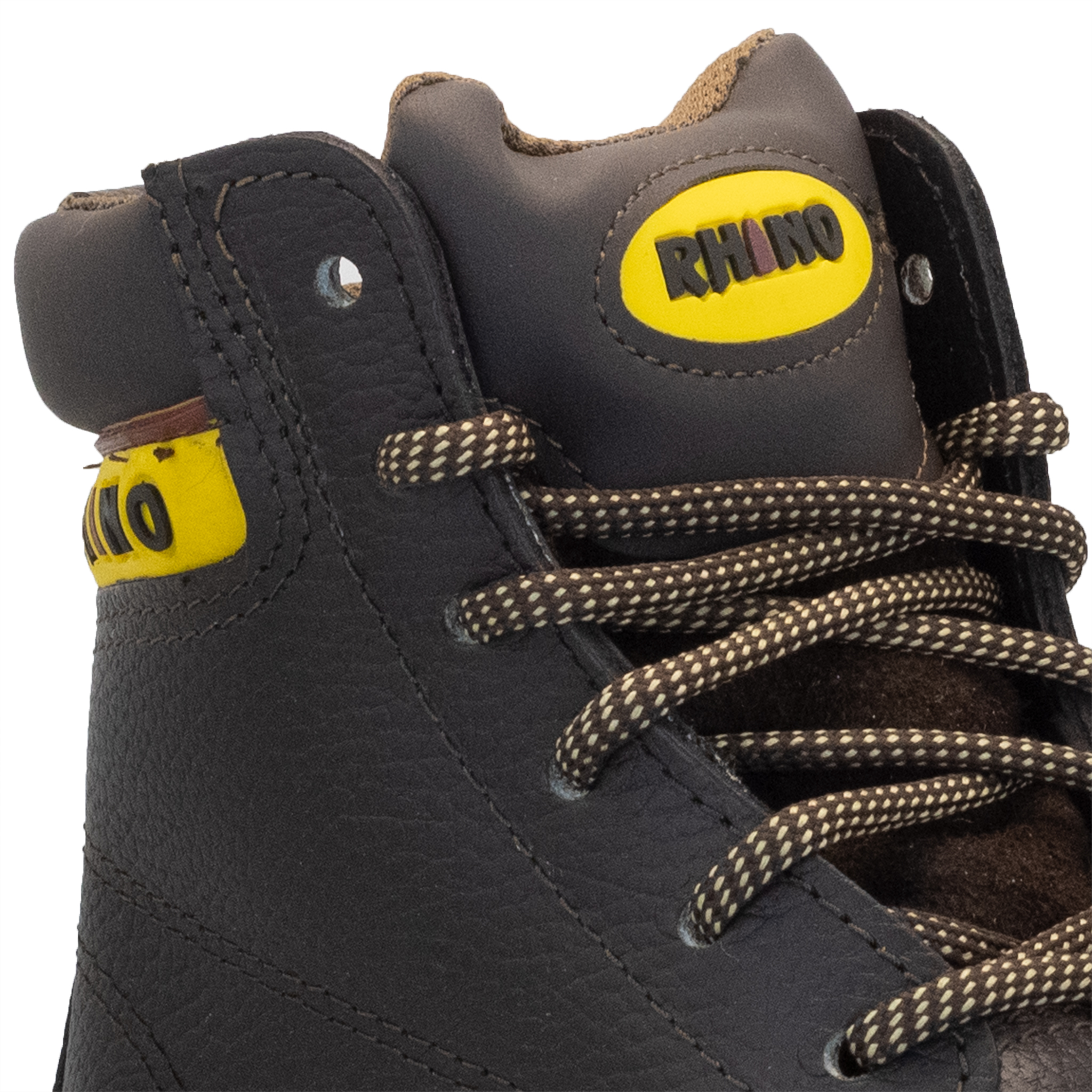 BOTA RHINO TRABAJO CON CASCO CAFE