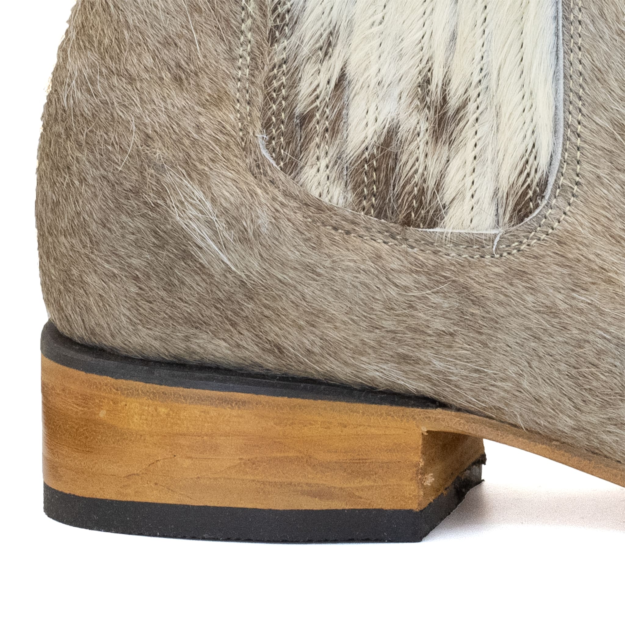 BOTIN VAQUERO SM HORMA RODEO DE PELO DE VACA