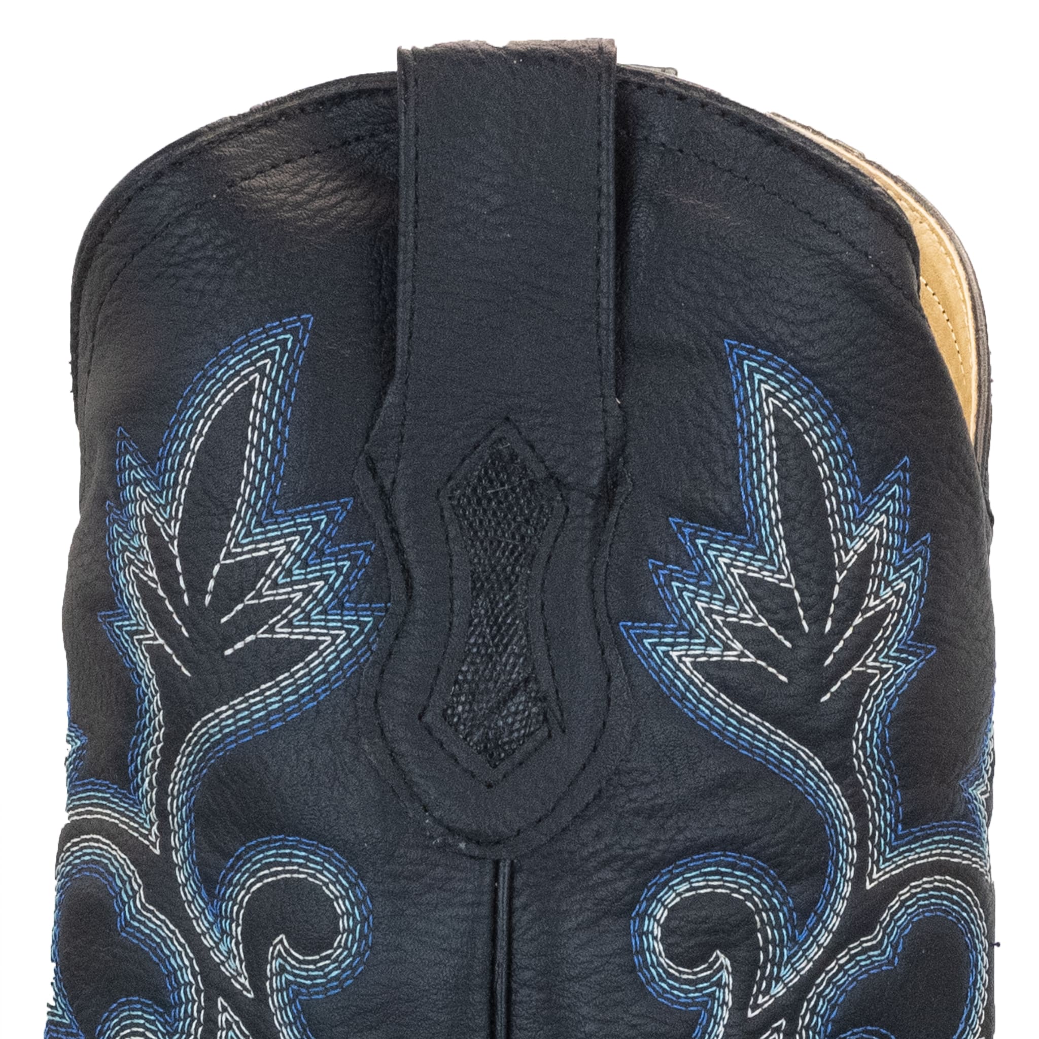 BOTA VAQUERO SM HORMA RODEO IMIT. ARMADILLO NEGRO
