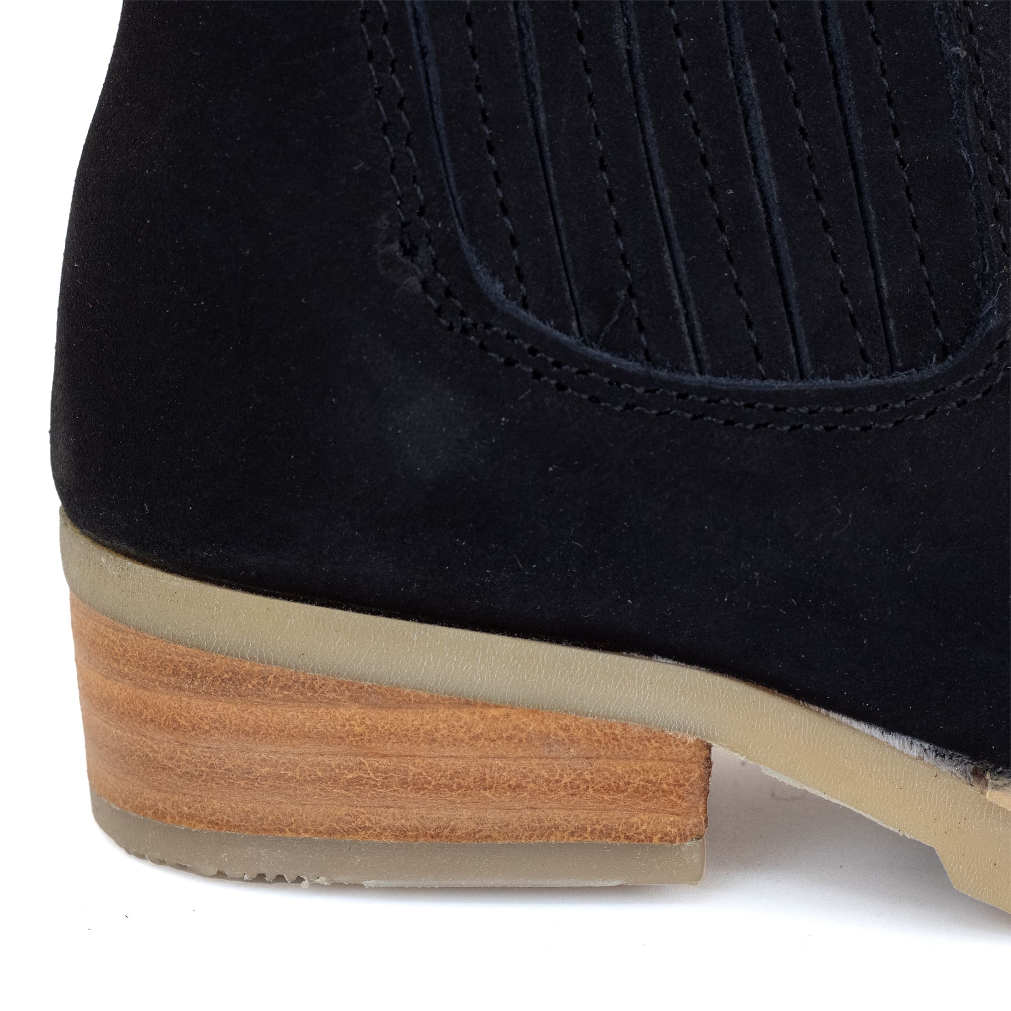 BOTIN GUERRERO REDONDO NOBUCK NEGRO