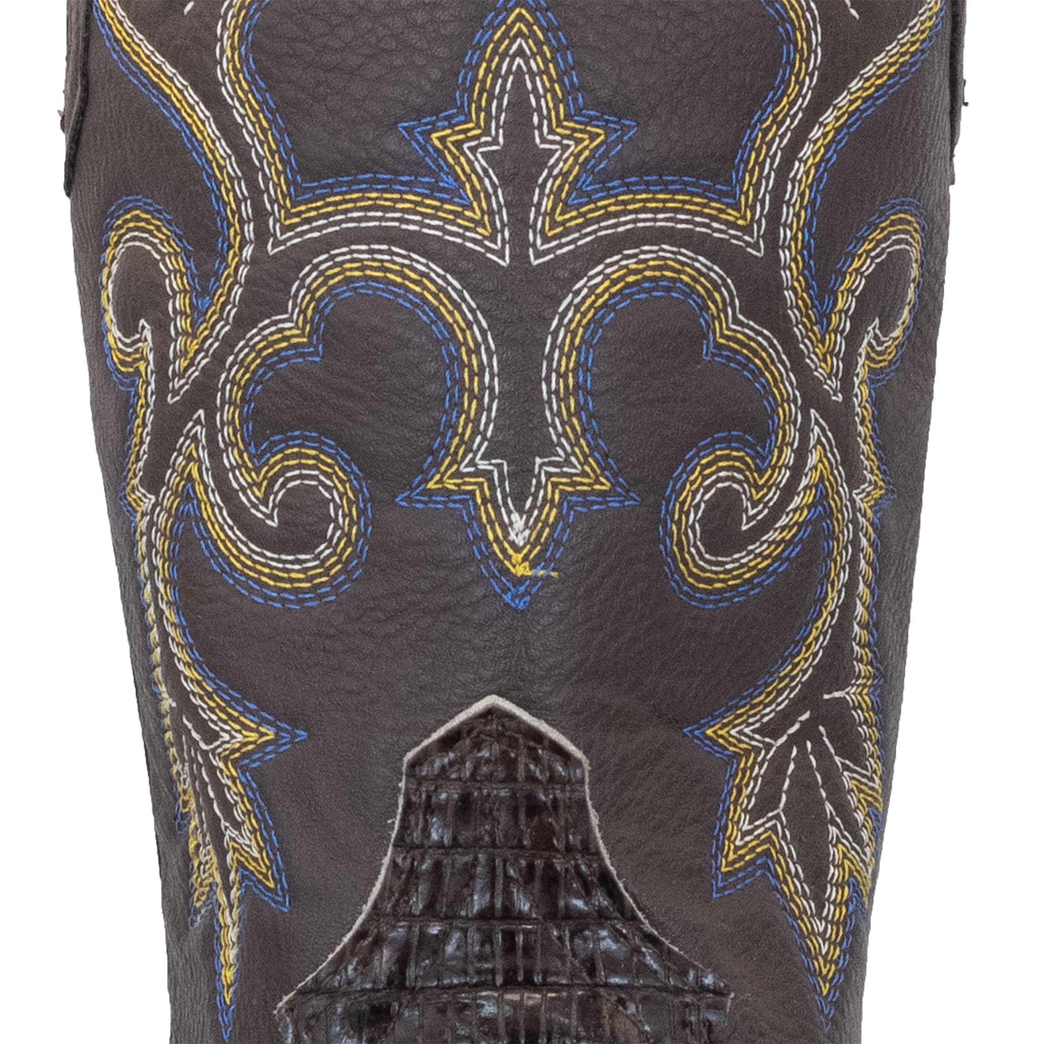 010 BOTA VAQUERO SM HORMA RODEO IMIT. ARMADILLO CAFE