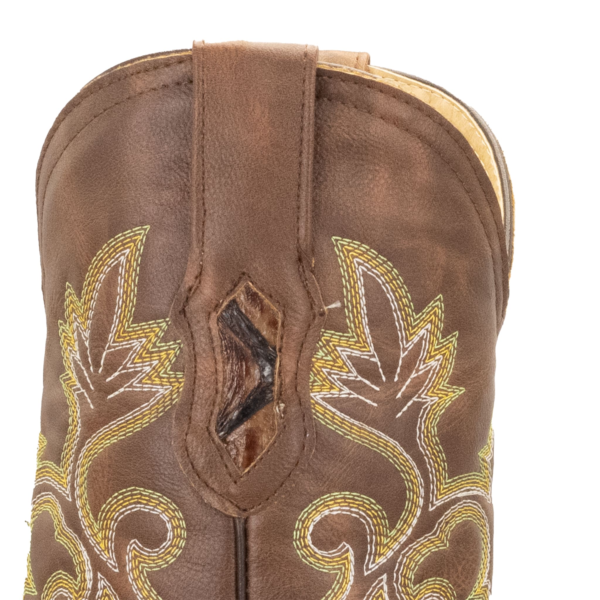 010 BOTA VAQUERO SM HORMA RODEO IMIT. PESCADO COÑAC.