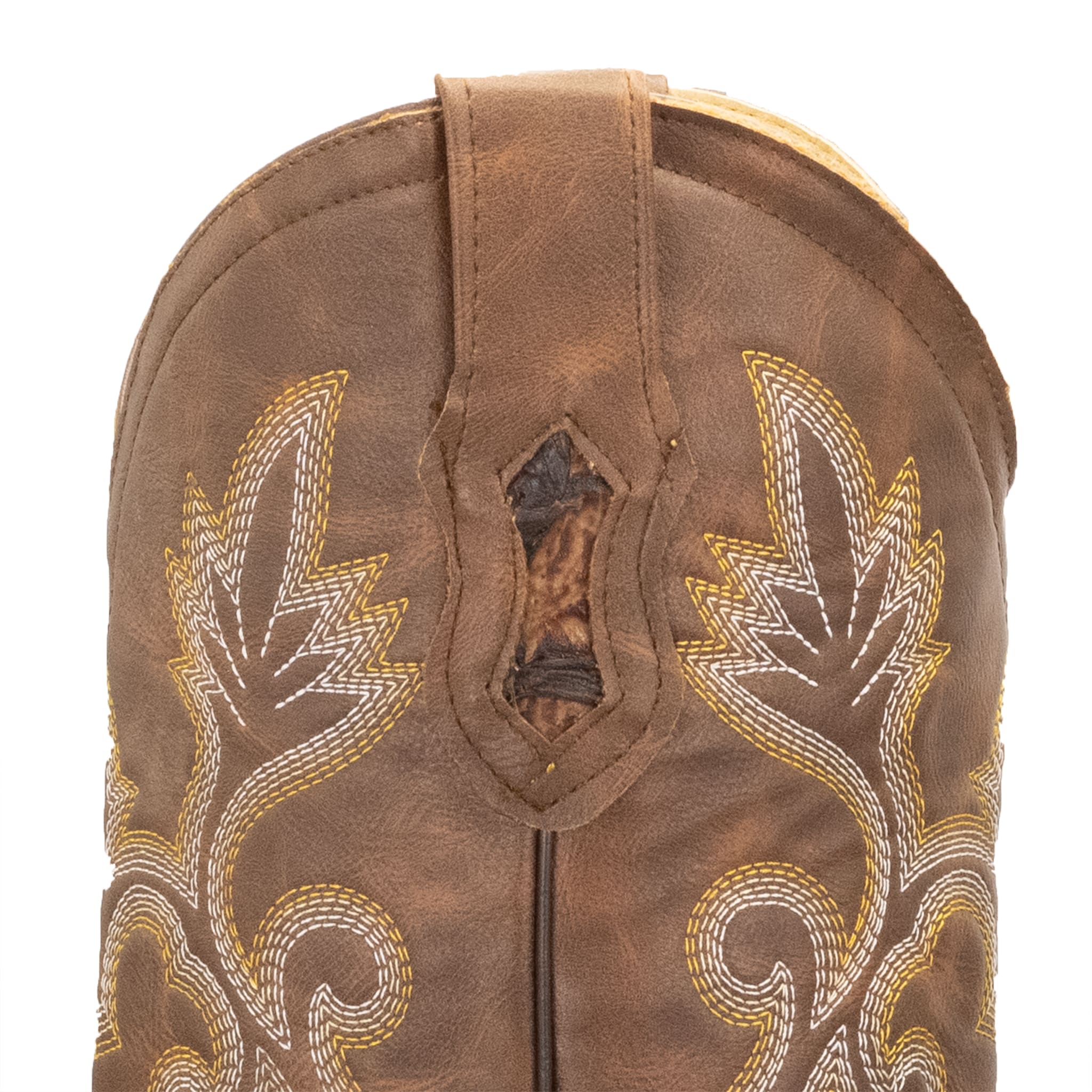 010 BOTA VAQUERO SM HORMA RODEO IMIT. PESCADO COÑAC.