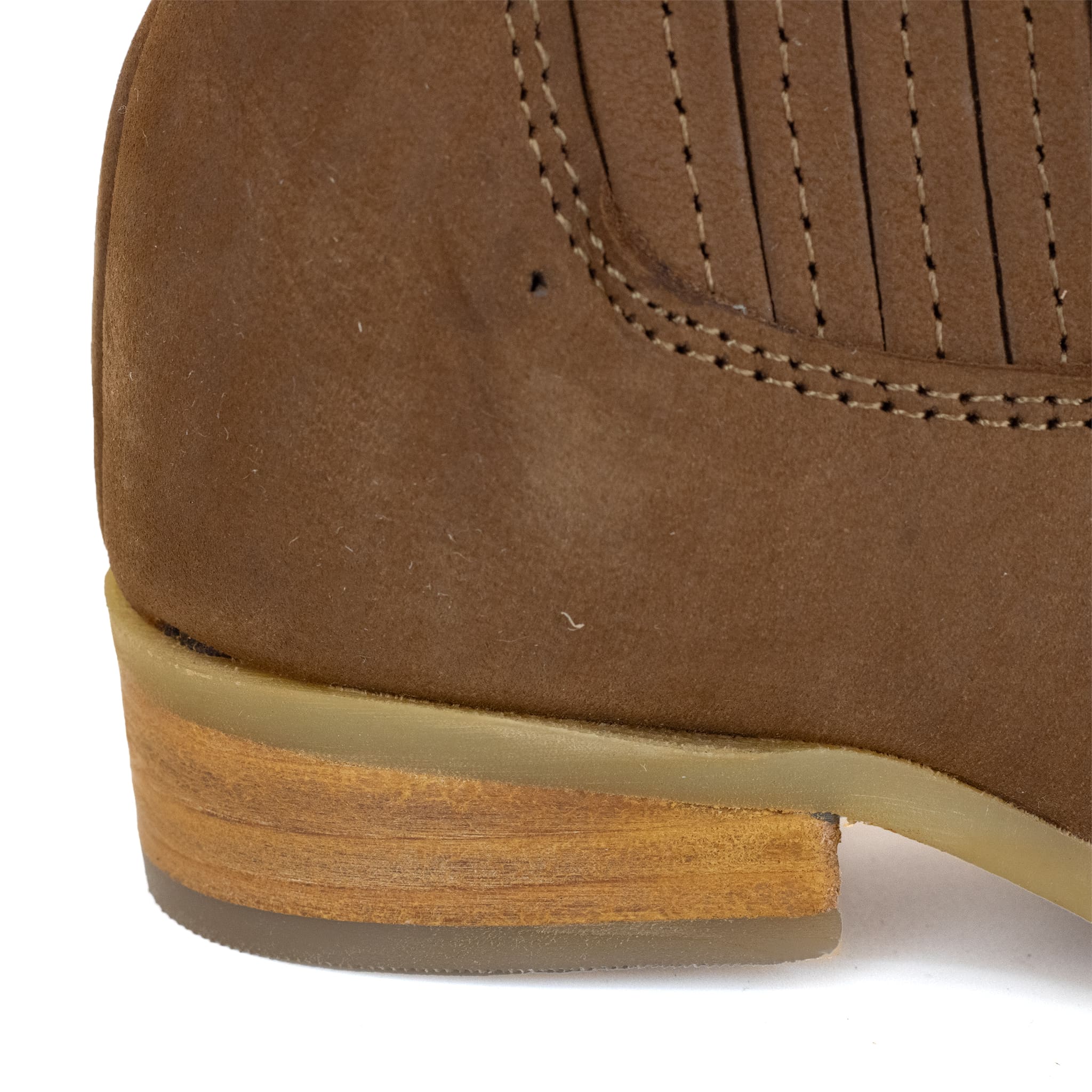 BOTIN GUERRERO CUADRADO NOBUCK ORO