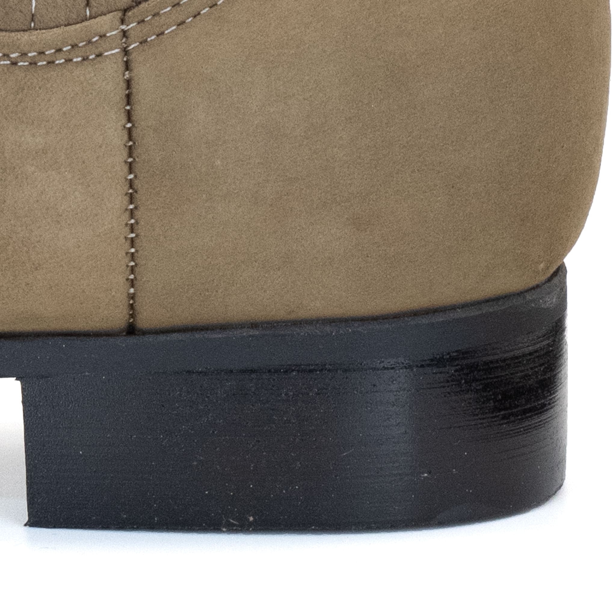BOTIN RAMÍREZ CHARRO DE GAMUZA CON SUELA DE NEOLITE ARENA