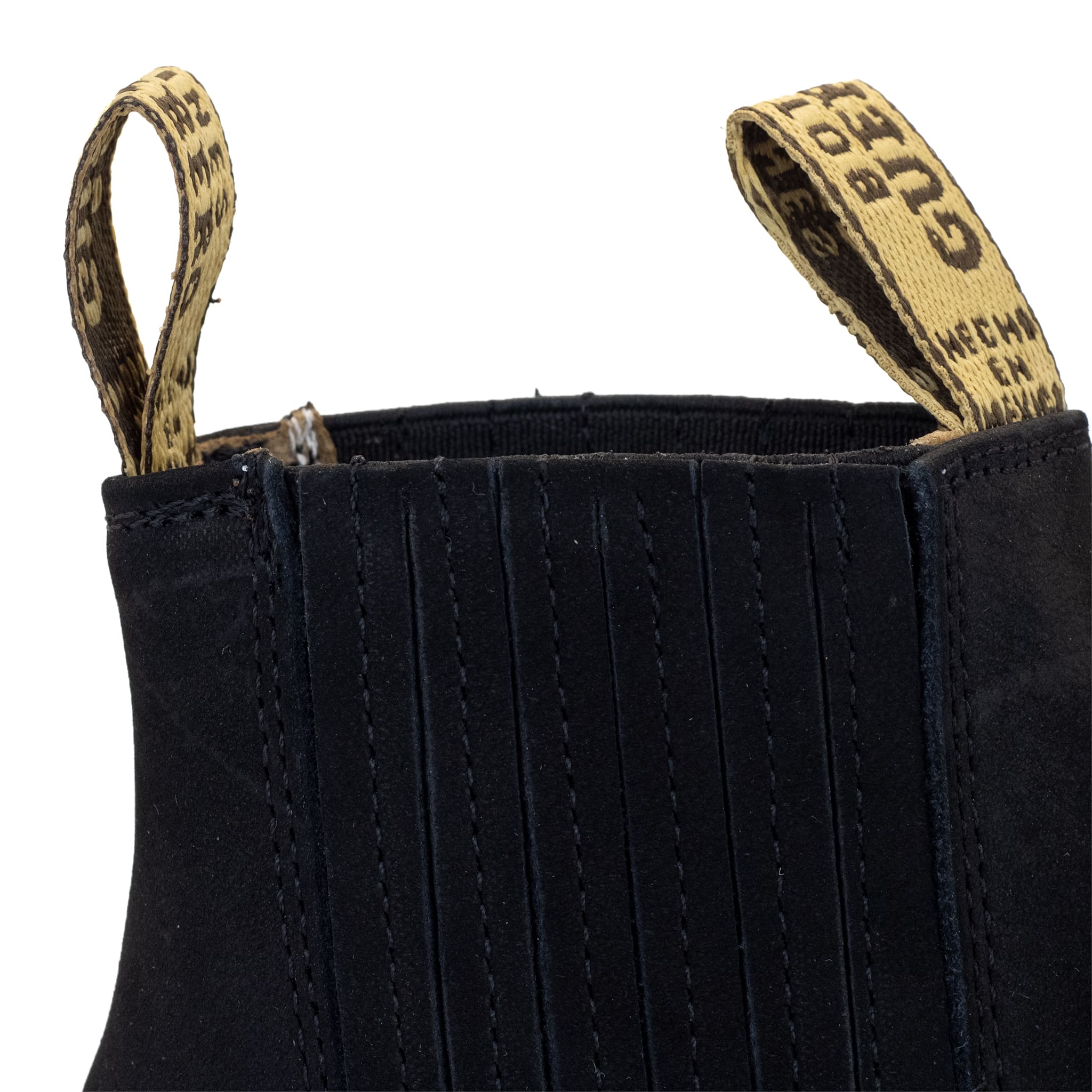 BOTIN GUERRERO CUADRADO NOBUCK NEGRO