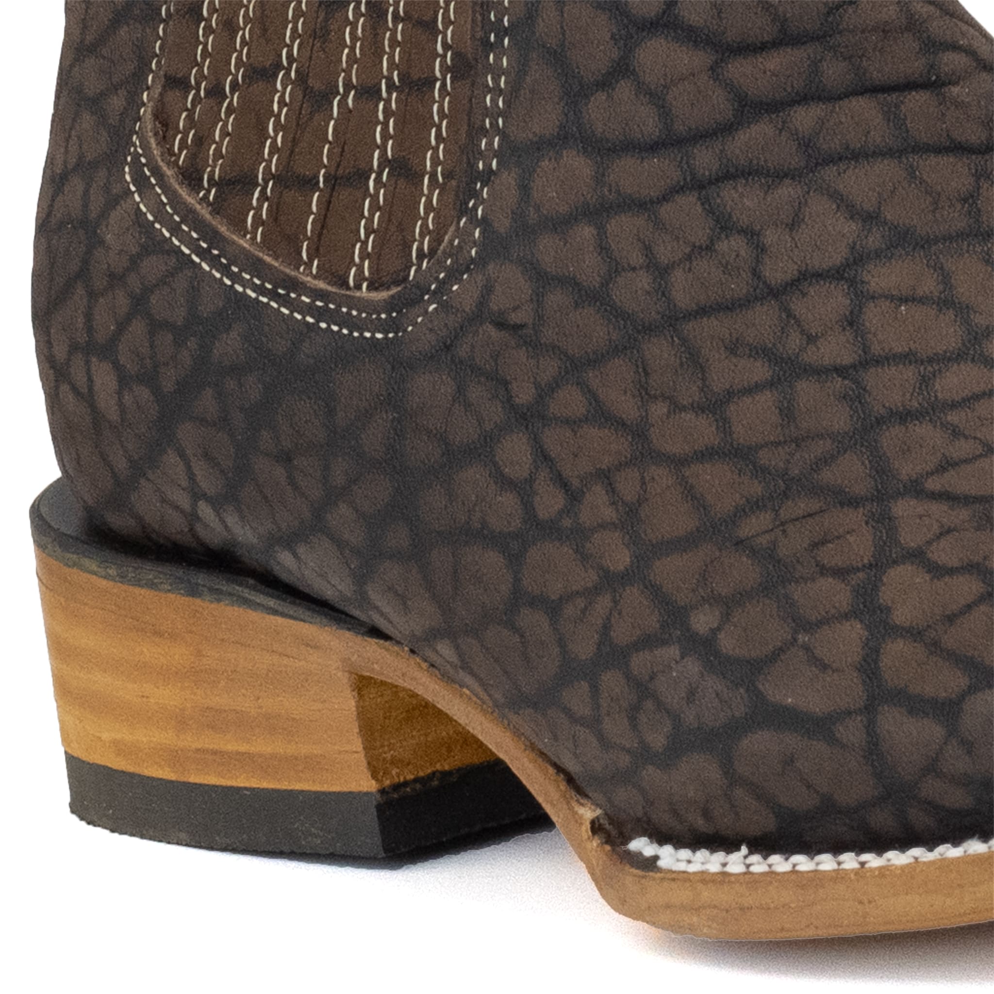 BOTIN VAQUERO SM HORMA RODEO CUELLO DE TORO CAFE