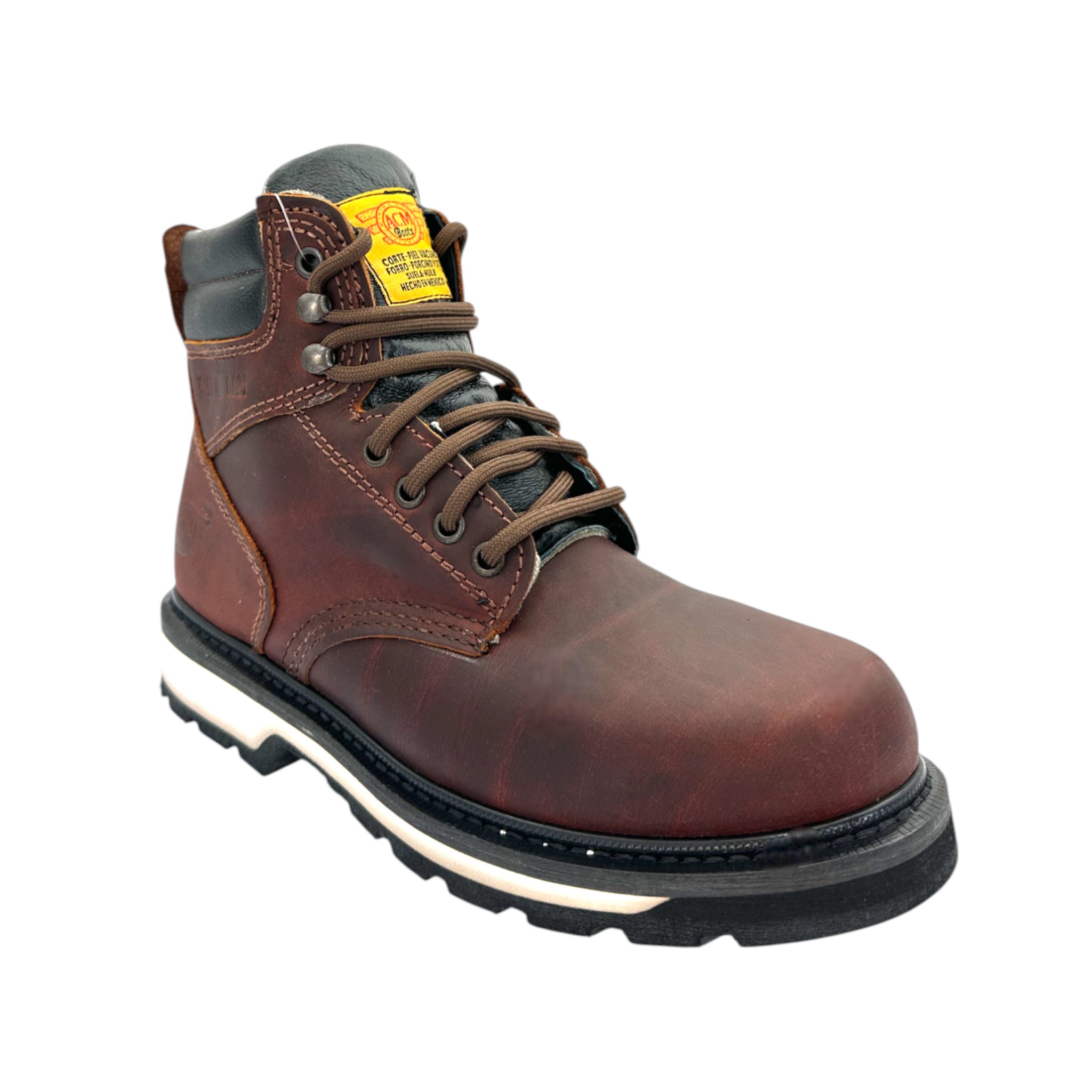 BOTA DE TRABAJO ACM DE AGUJETA ROBLE