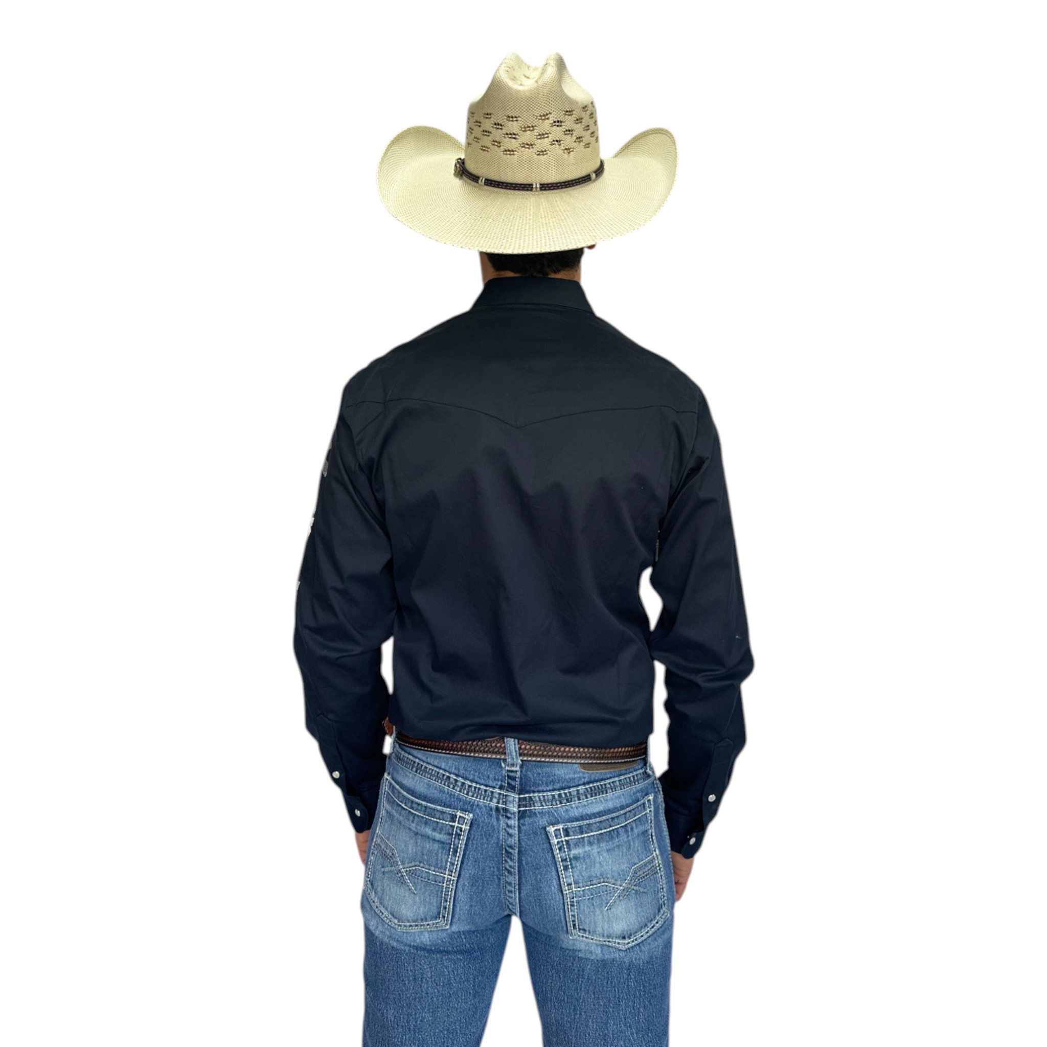 IMG_6145 2-Photoroom CAMISA VAQUERA WRANGLER MANGA LARGA HOMBRE AZUL MARINO