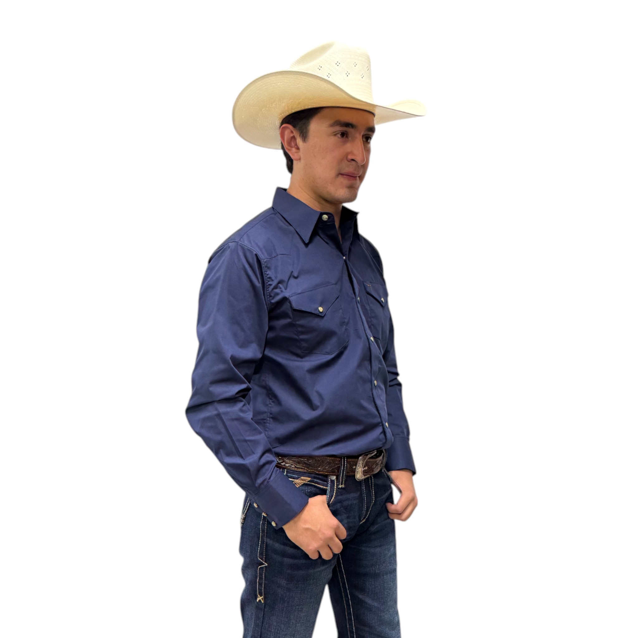 IMG_6825-Photoroom CAMISA RODEO WEST VAQUERA MANGA LARGA AZUL MARINO