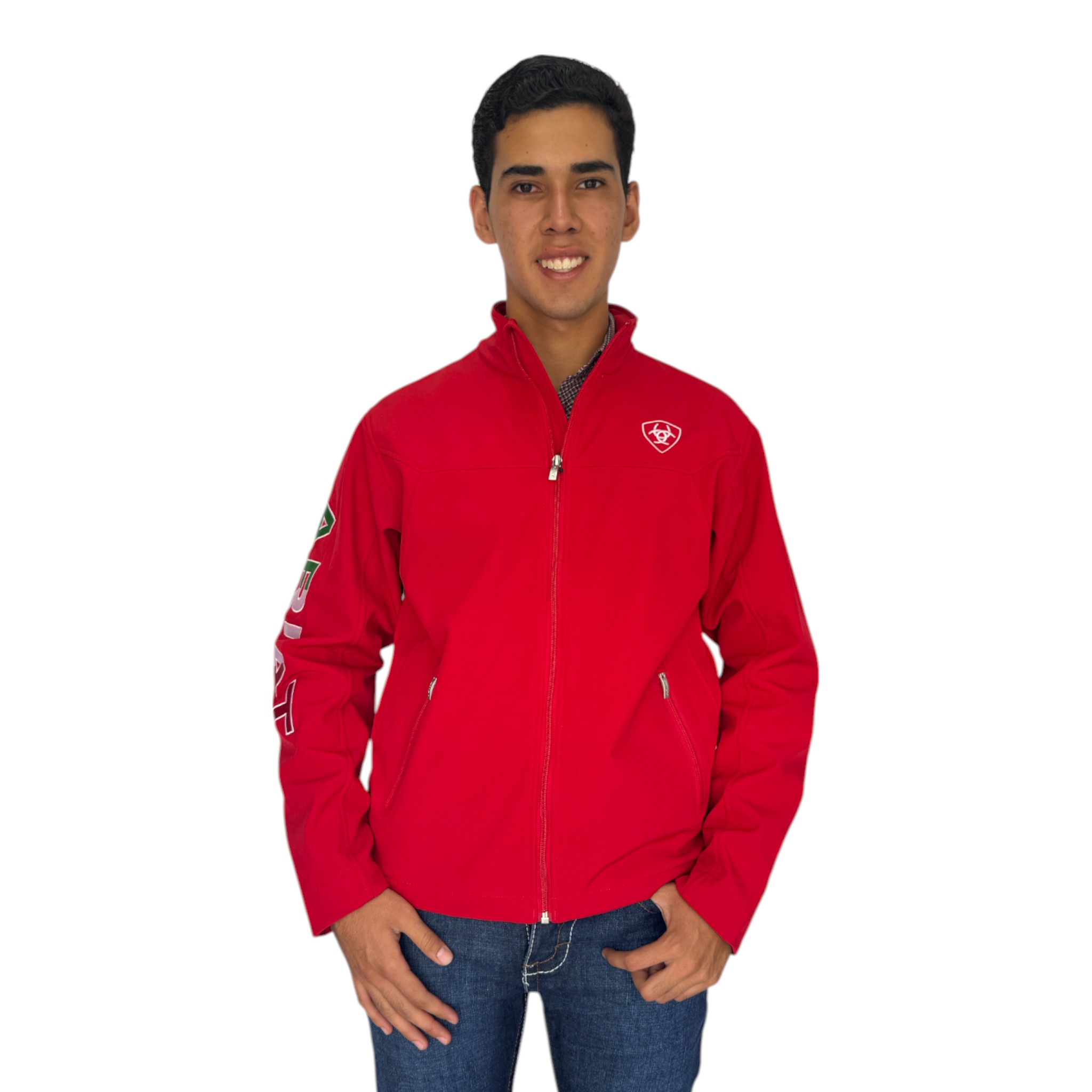 CHAMARRA ARIAT TEAM MEXICO ROJO