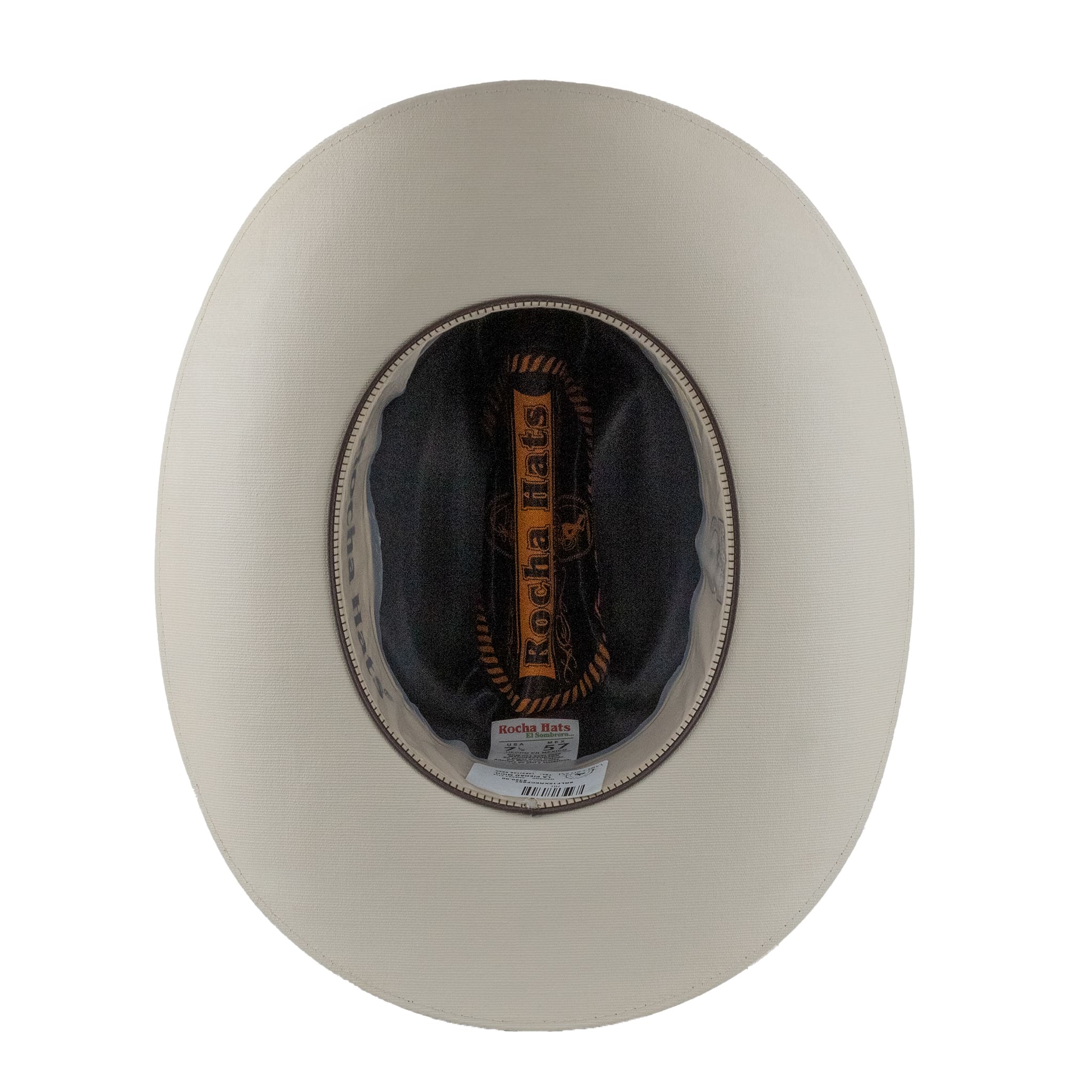 SOMBRERO ROCHA HATS 15X LONA FINA RECTO F.9 NATURAL