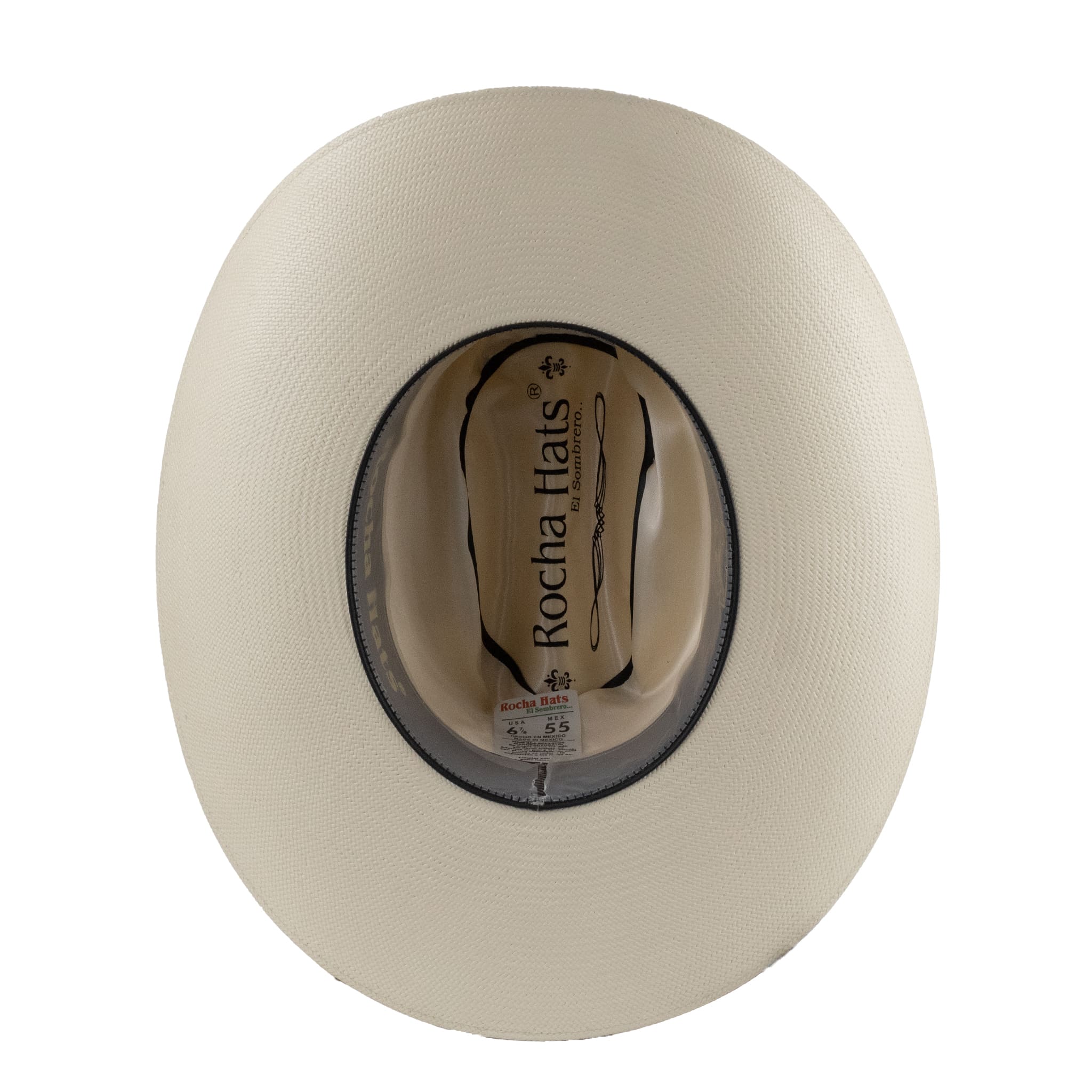 004 SOMBRERO ROCHA HATS 50X RECTO F.10 NATURAL