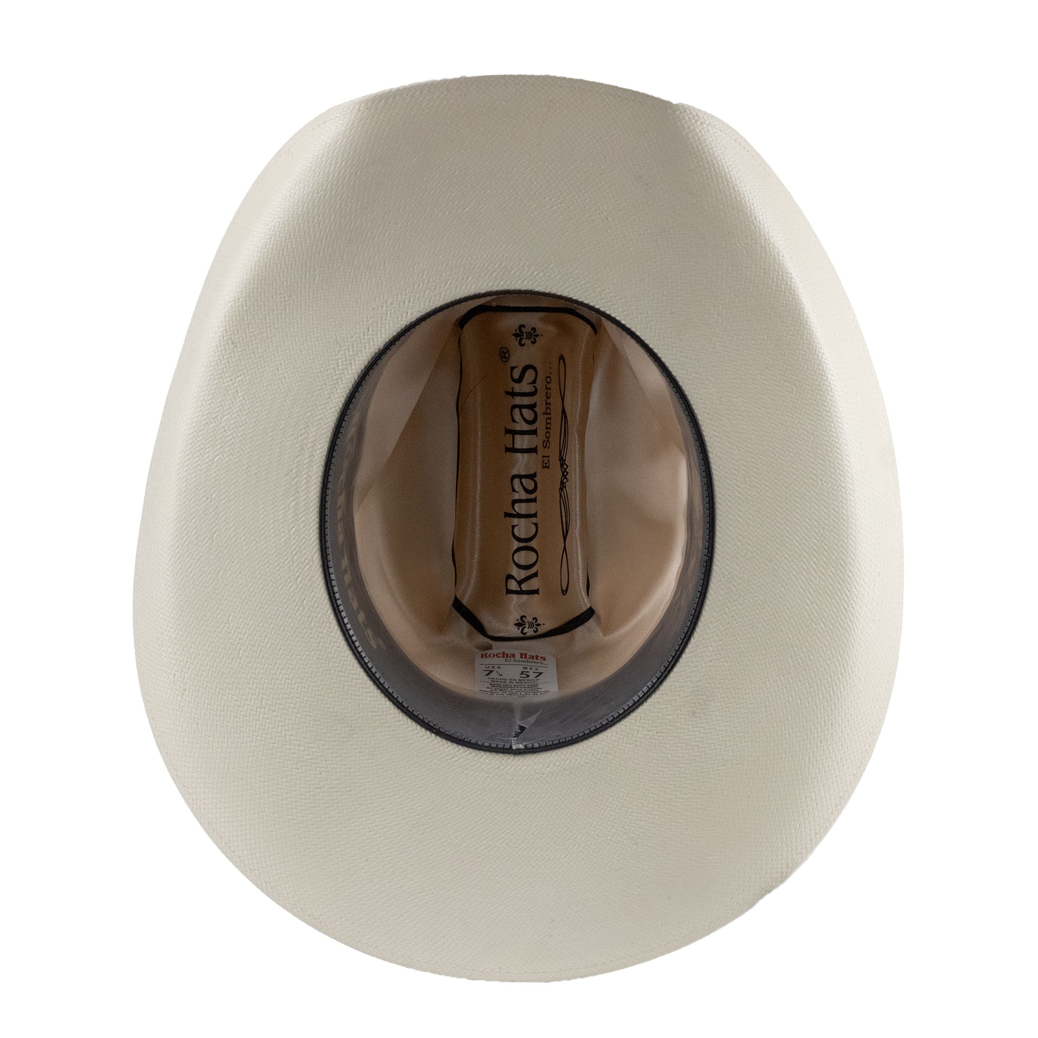 004 SOMBRERO ROCHA HATS 50X RESISTOL F.10 NATURAL