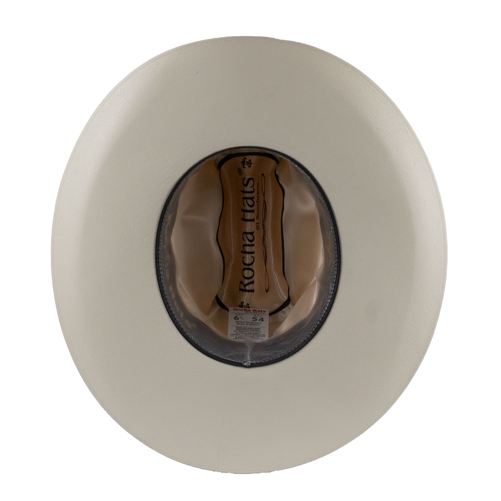 SOMBRERO ROCHA HATS 100X REFALDEADO F.10 NATURAL