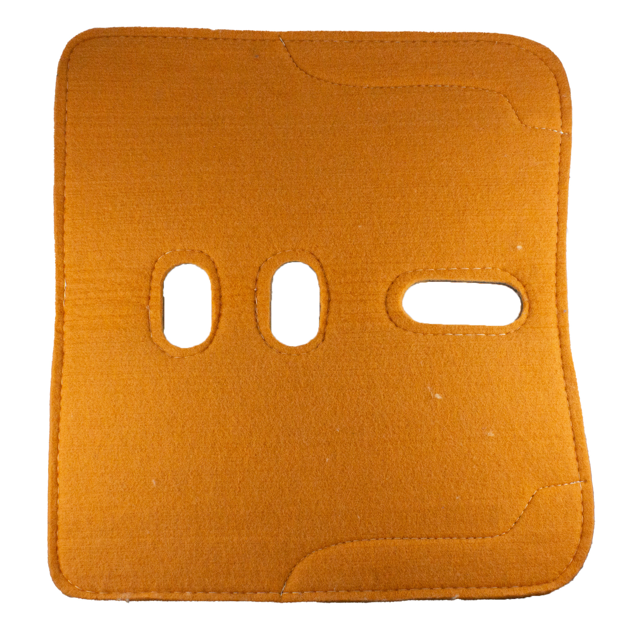 SUADERO DE FIELTRO CON NEOPRENO CUADRADO AMARILLO