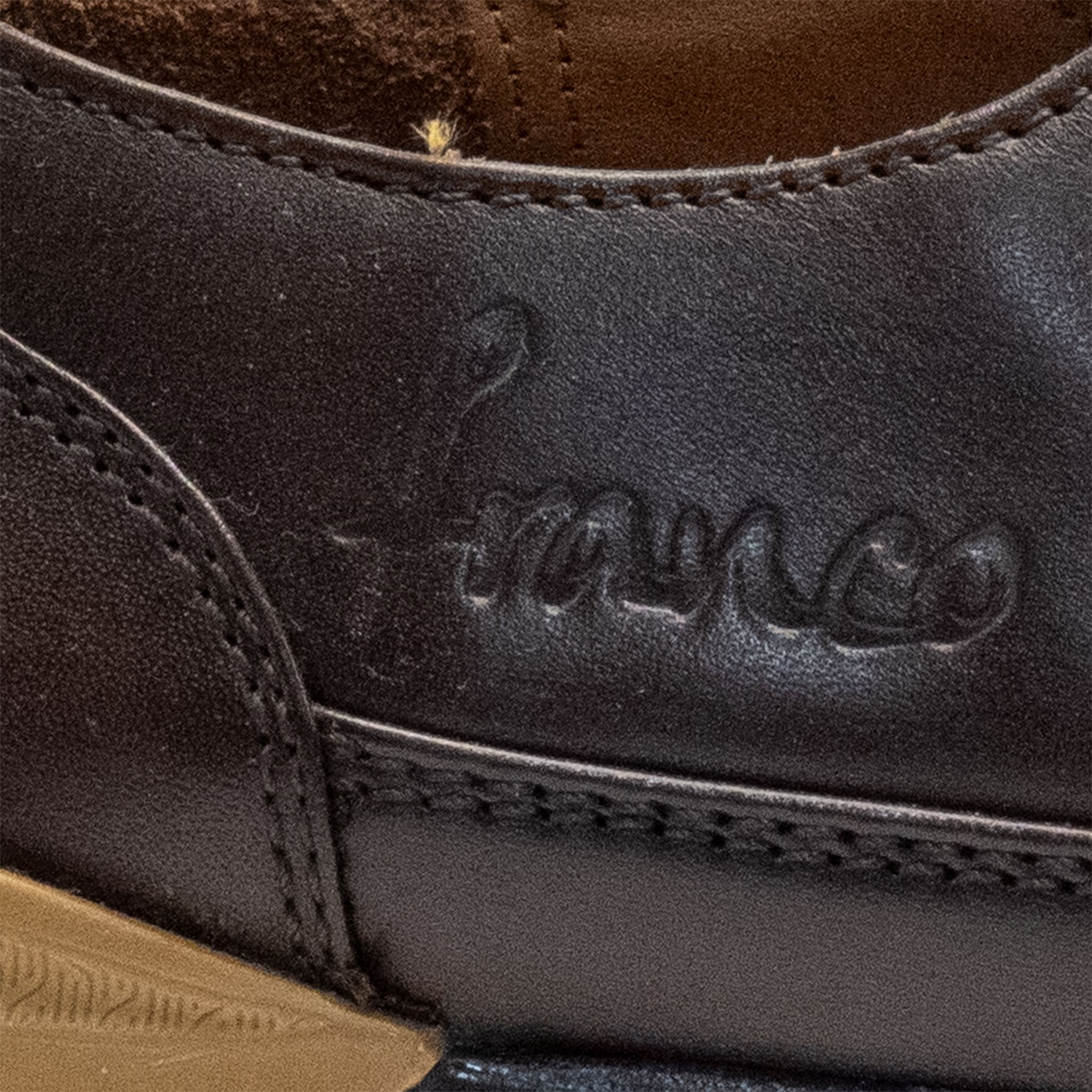 ZAPATO CUADRA CON PIEL GENUINA DE CAIMAN CAFE