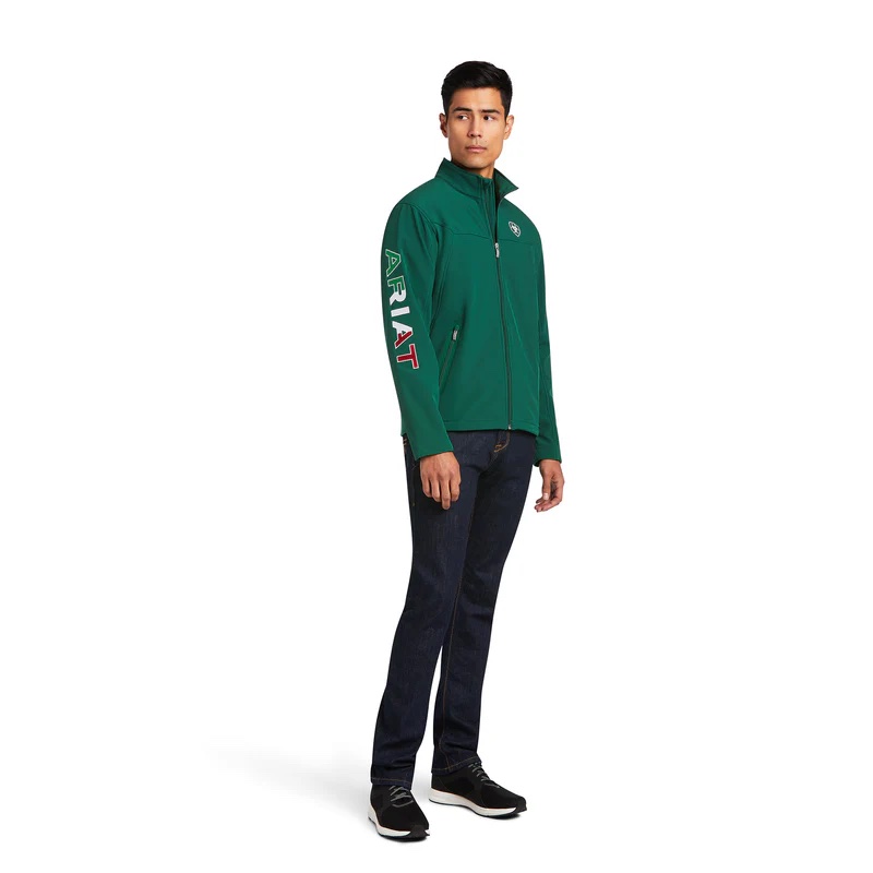 CHAMARRA ARIAT TEAM MEXICO VERDE