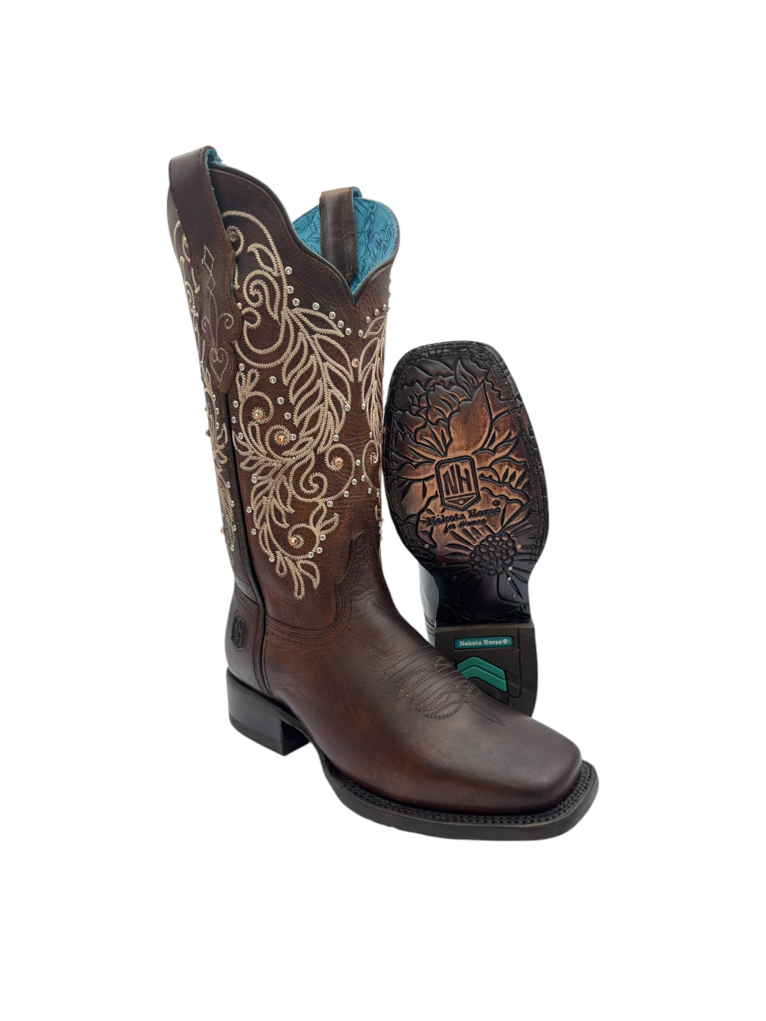 BOTA NOKOTA HORSE DE DAMA VAQUERA HORMA RODEO