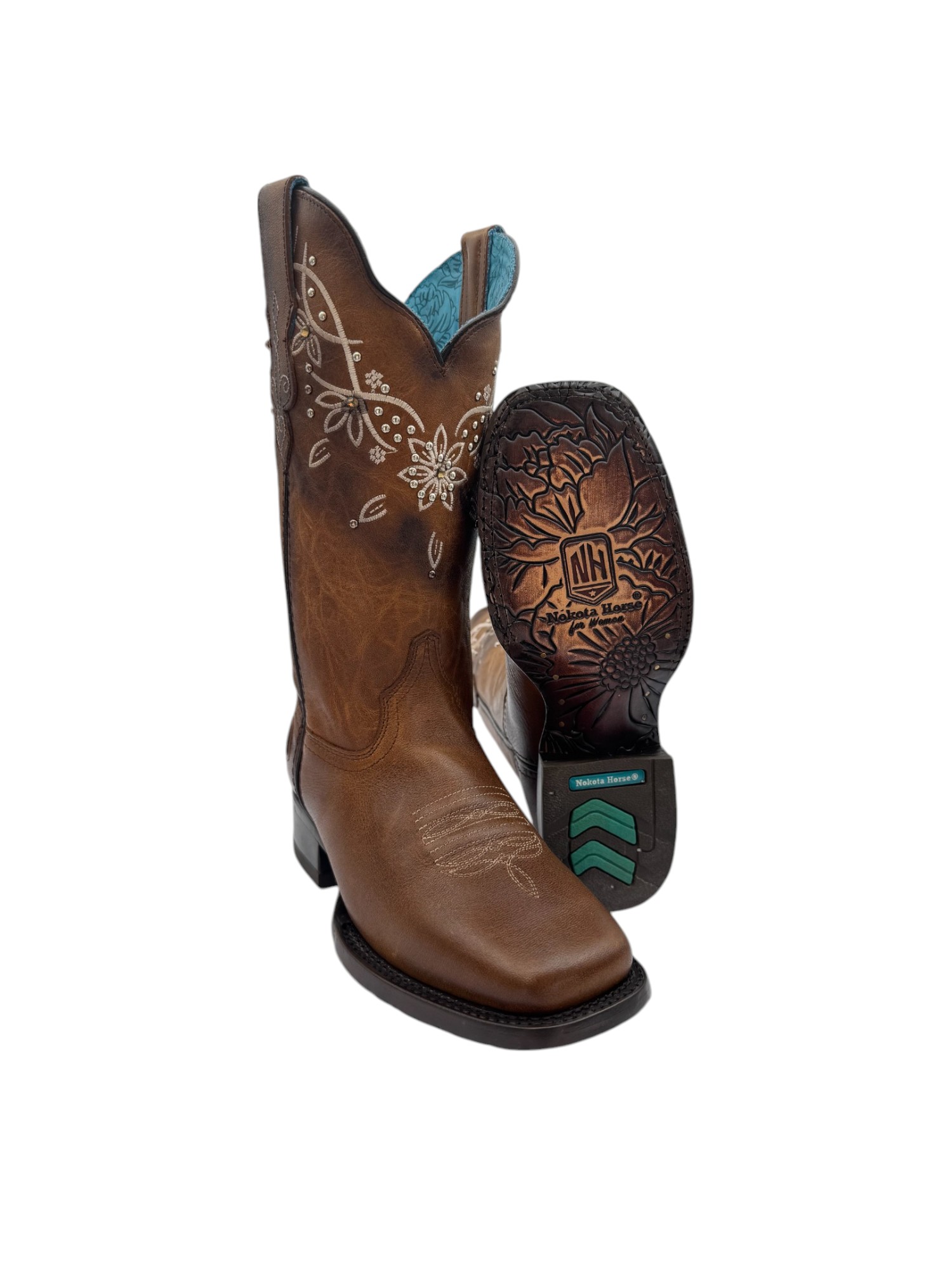 BOTA NOKOTA HORSE  DE DAMA VAQUERA HORMA RODEO