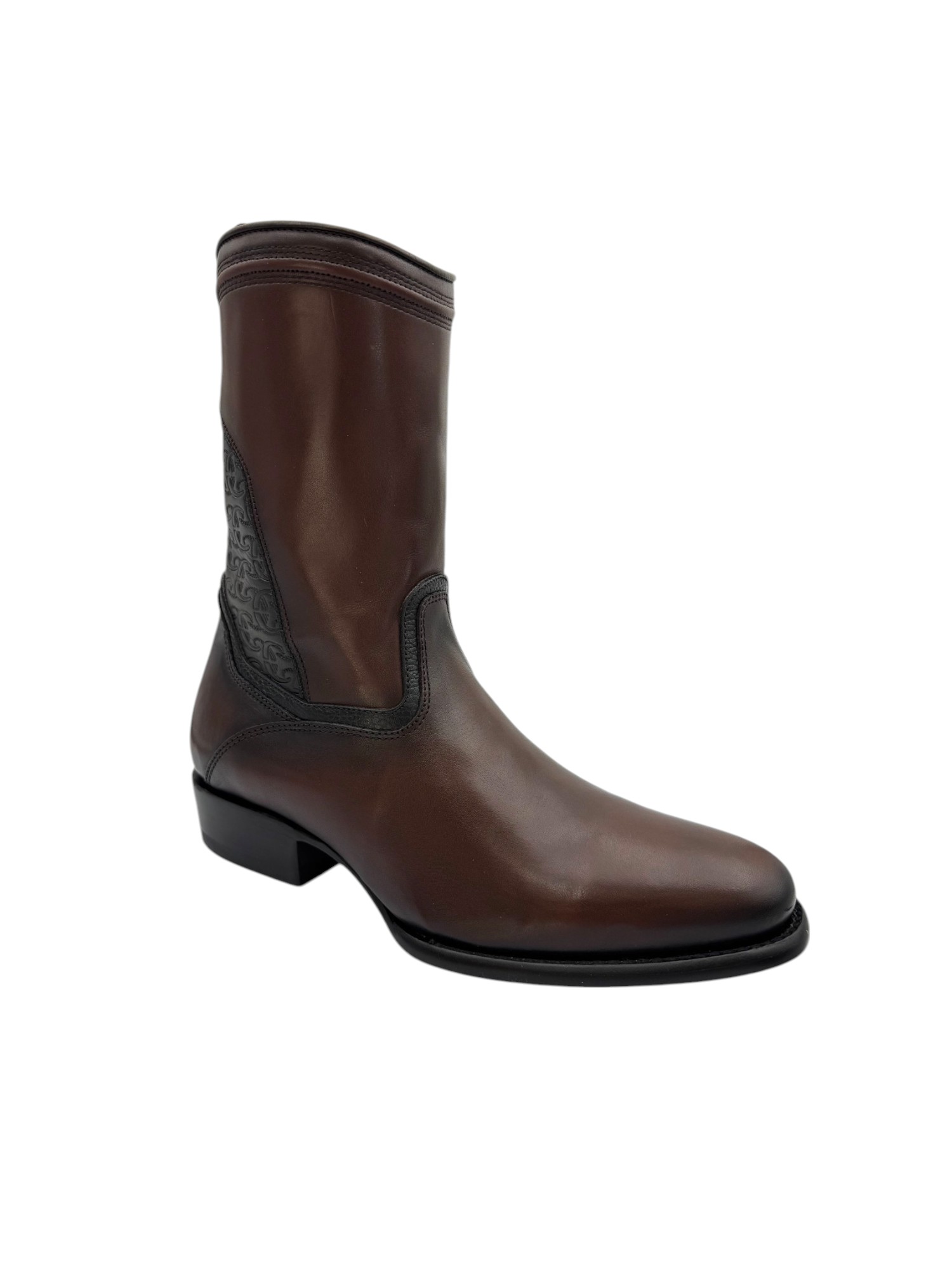 BOTA CUADRA CASUAL EN PIEL GENUINA PARA CABALLERO