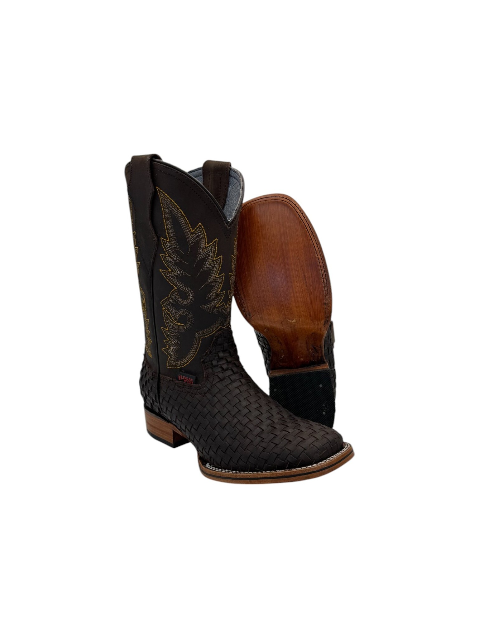 BOTA EL ILEGAL CUADRADA DE PETATILLO