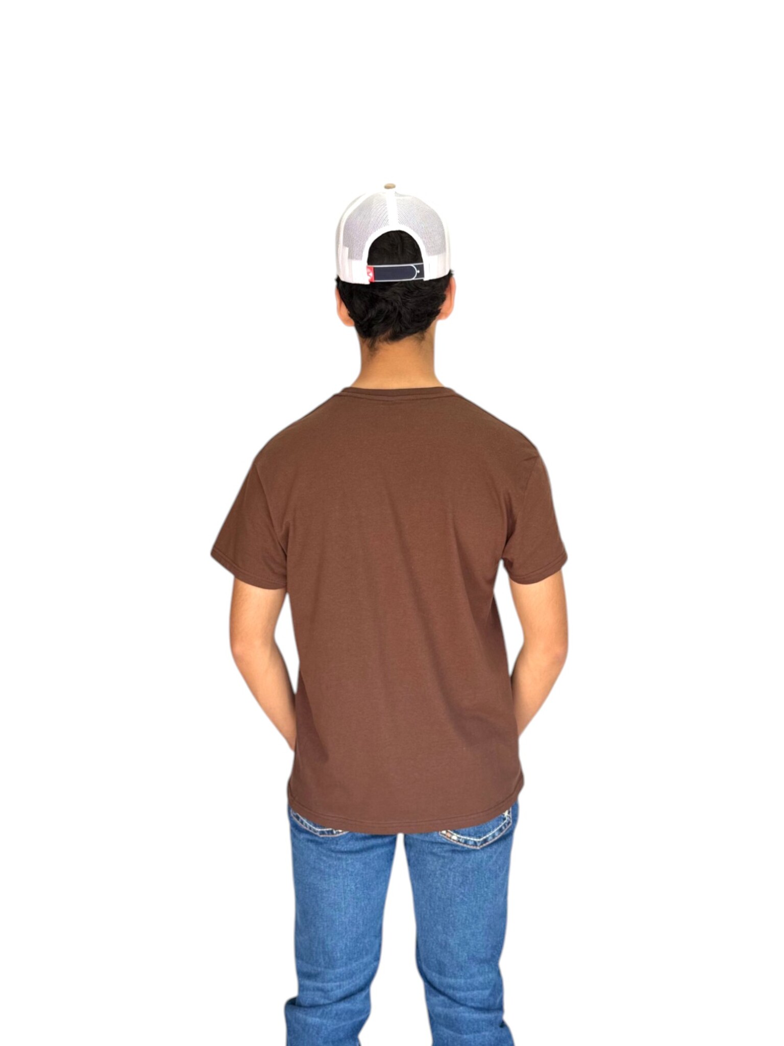 PLAYERA HOT PIPE CAFÉ ESTAMPADO BRONCO