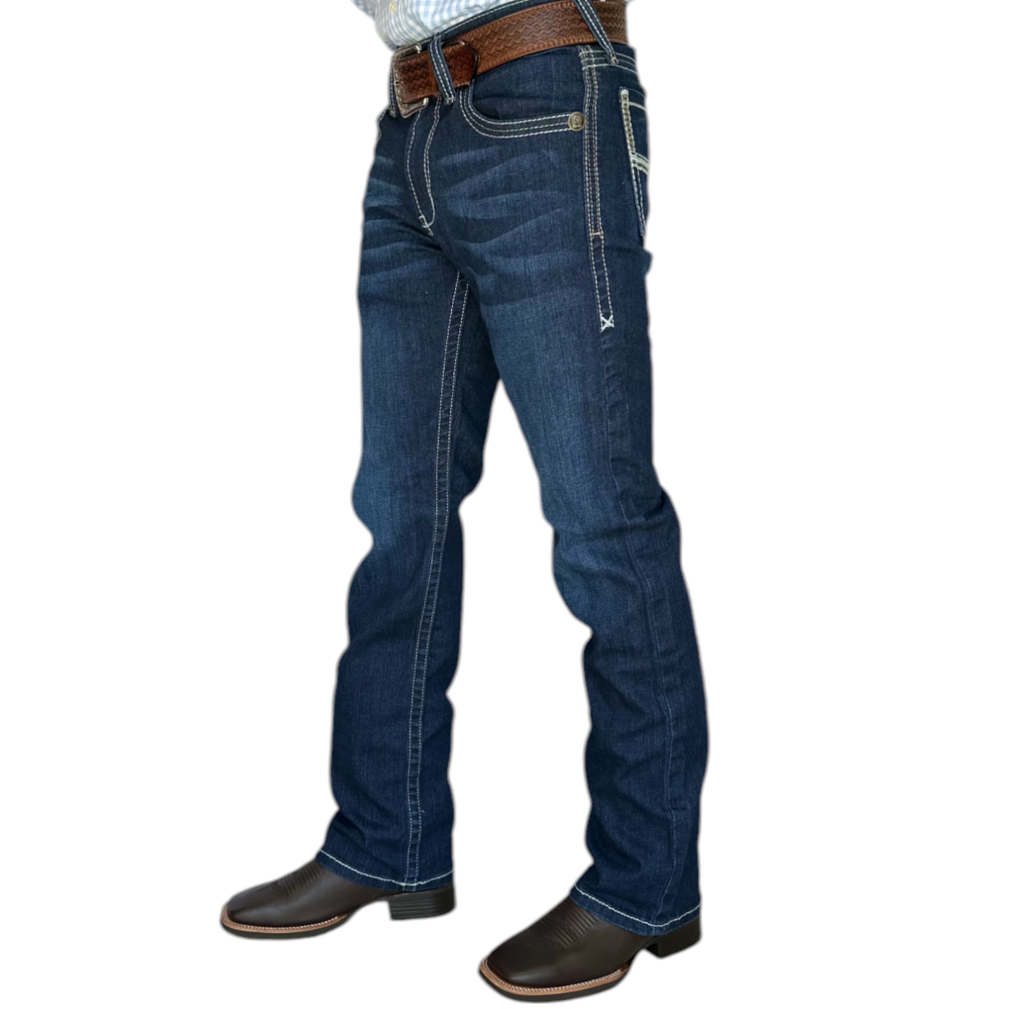 PANTALON KAJM AZ DE ORO DK AZUL