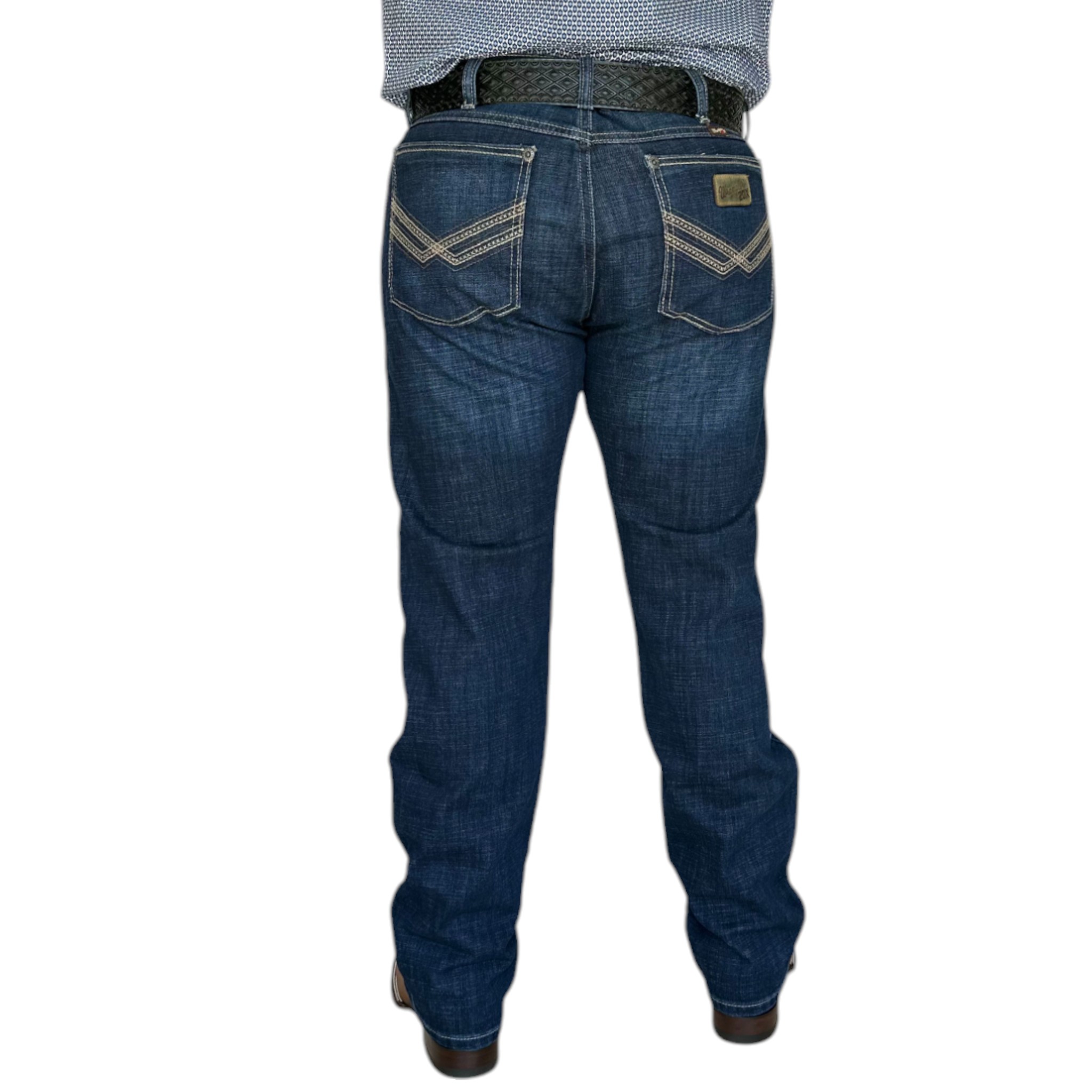 PANTALON WRANGLER 20X SLIM STRAIGHT AZUL MARINO