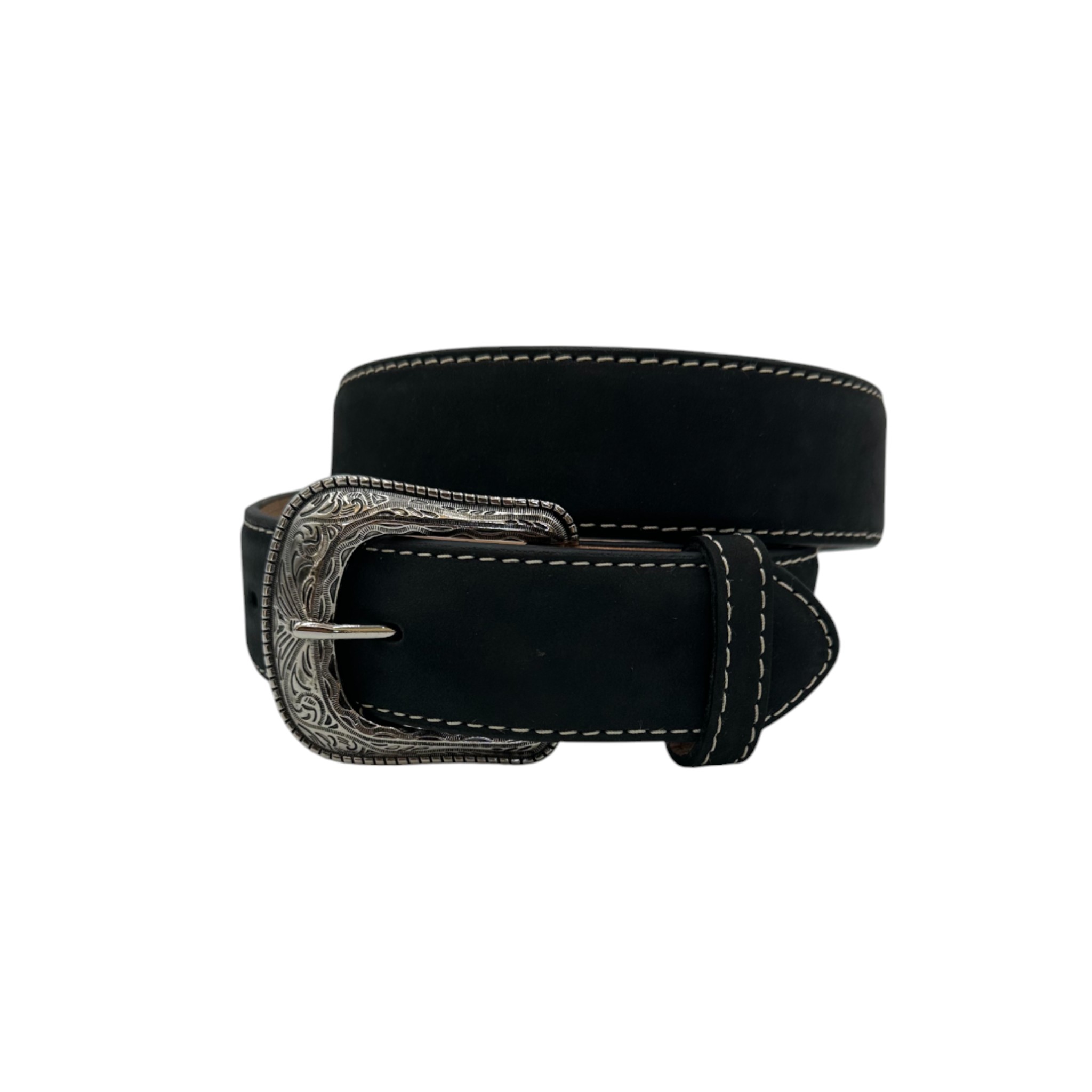 CINTO NOBUCK LISO NEGRO