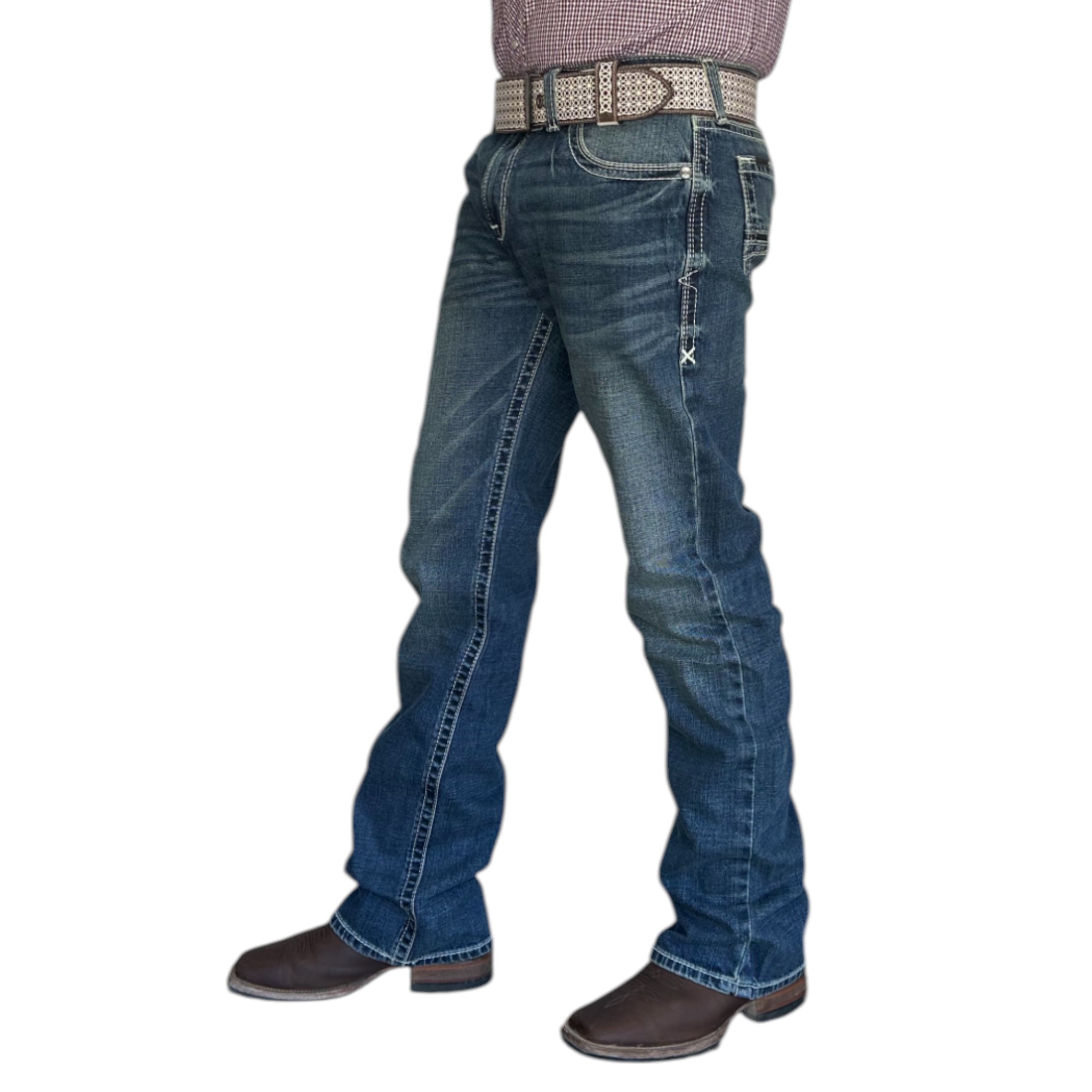 PANTALON ARIAT M7 ROCKER COLTRANE STRETCH CORTE RECTO