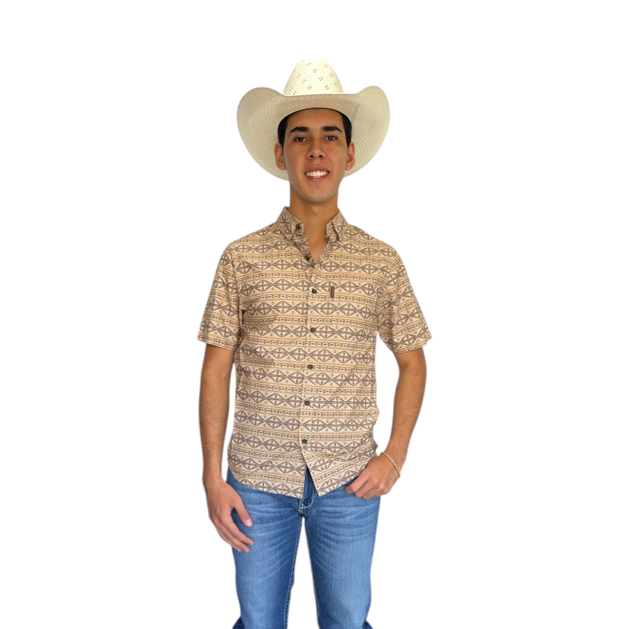 CAMISA ARIAT MERRIT CORTE MODERNO
