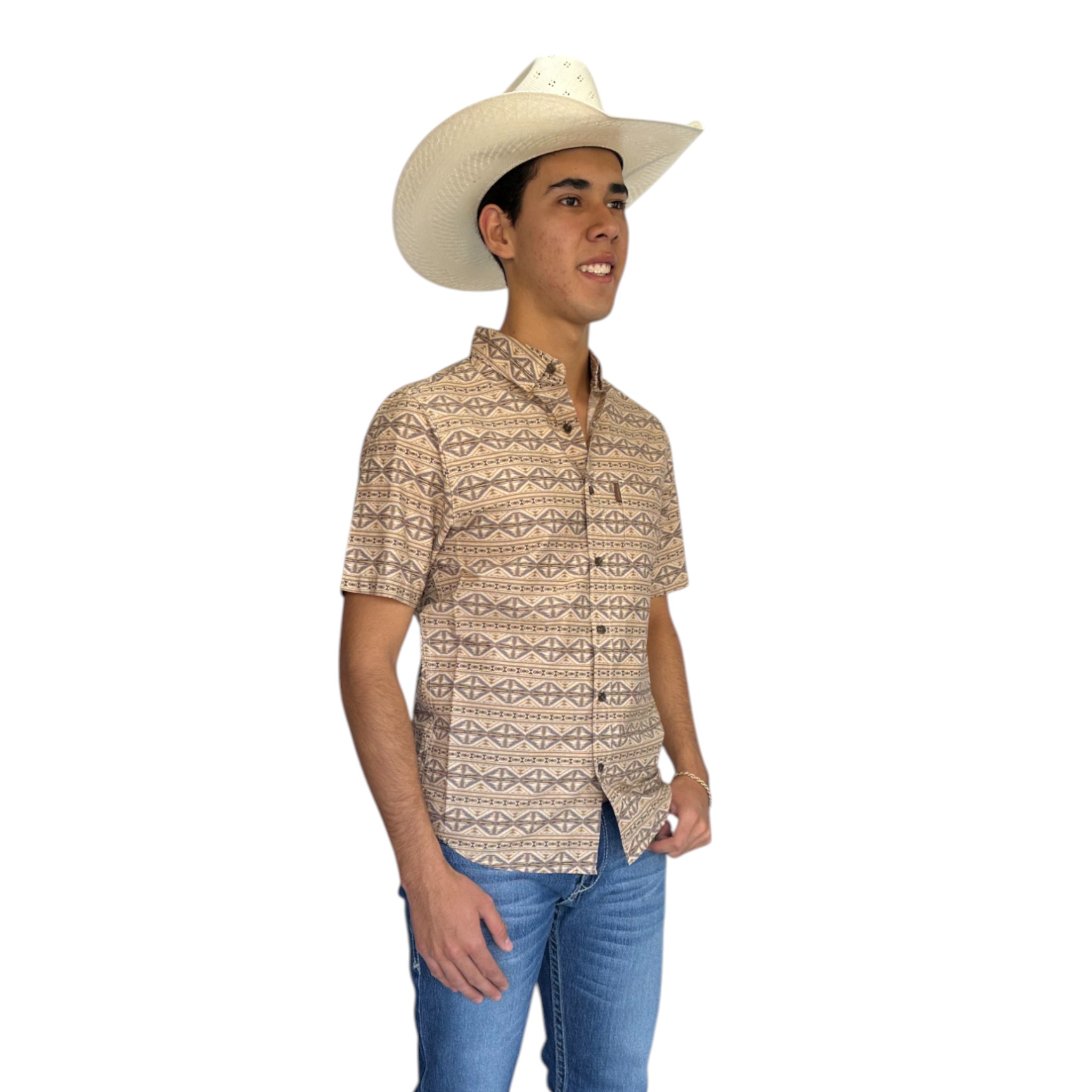 CAMISA ARIAT MERRIT CORTE MODERNO
