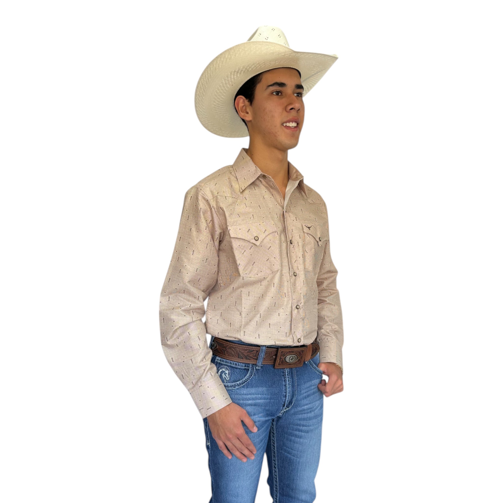 IMG_5638-Photoroom CAMISA RODEO WEST BEIGE CON DISEÑO FORMAL