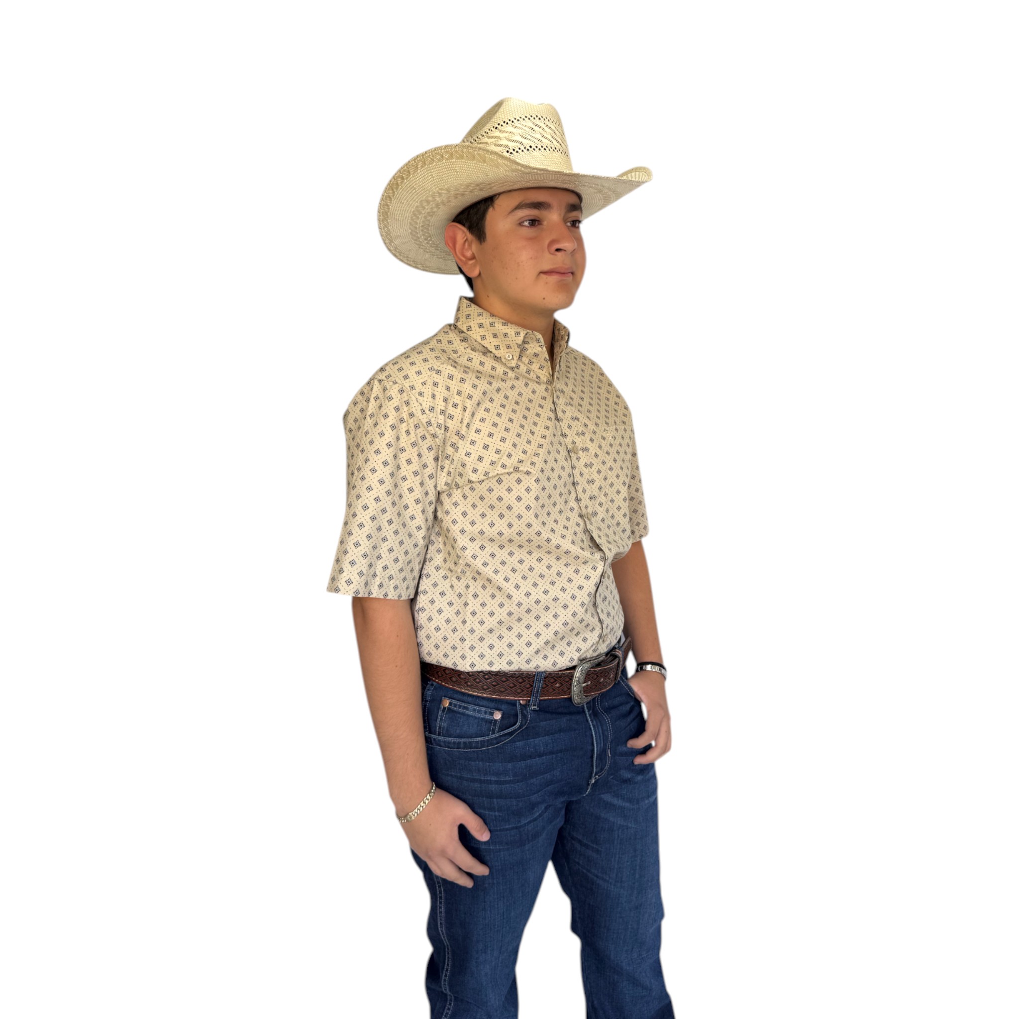 CAMISA ARIAT CORTE MODERNO