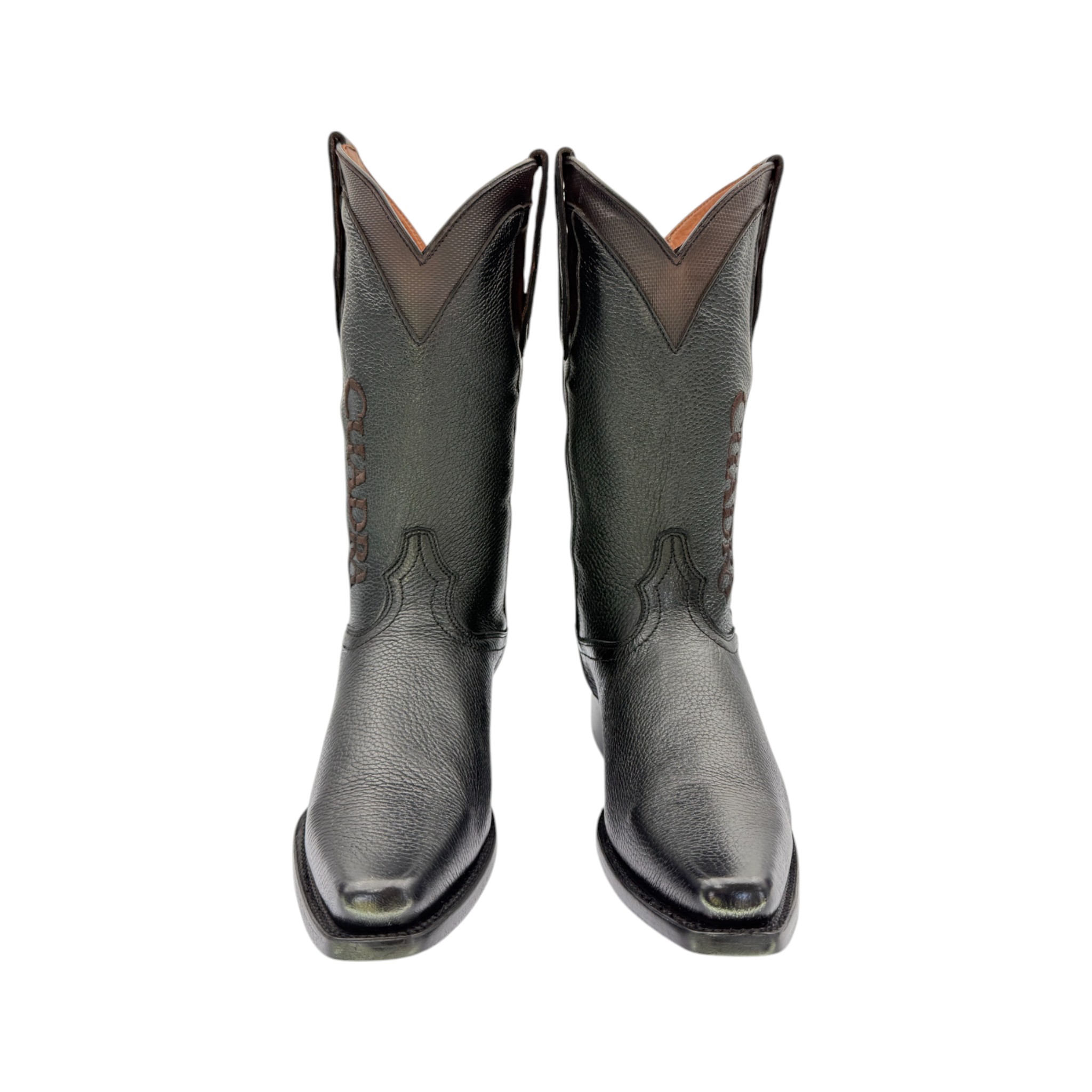 BOTA VAQUERA EN PIEL GENUINA DE VENADO PARA CABALLERO