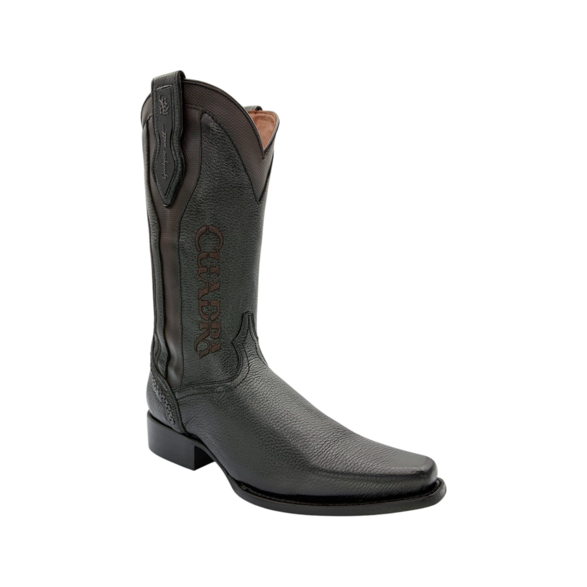 BOTA VAQUERA EN PIEL GENUINA DE VENADO PARA CABALLERO