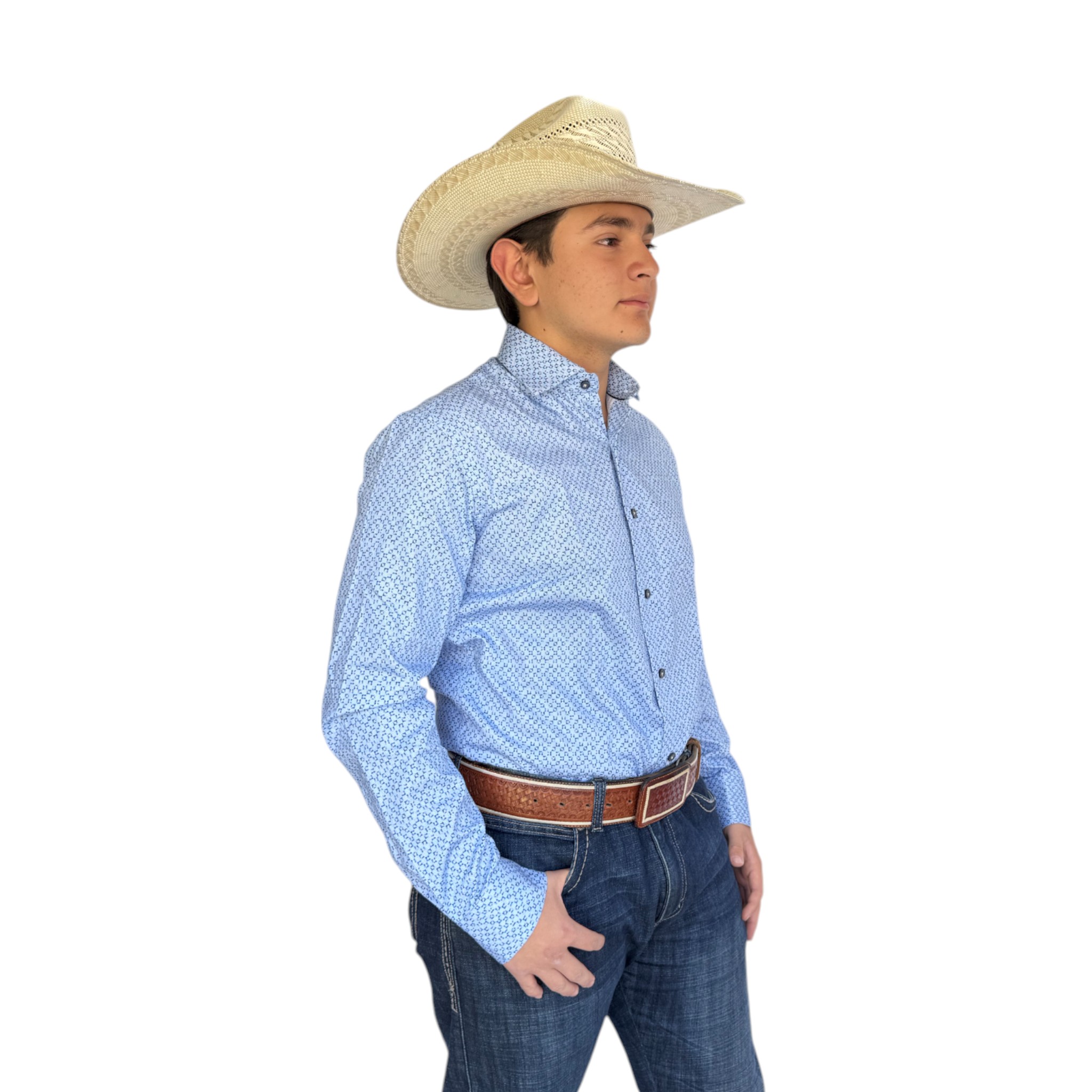 CAMISA CUADRA PARA CABALLERO . MOD.CM05344