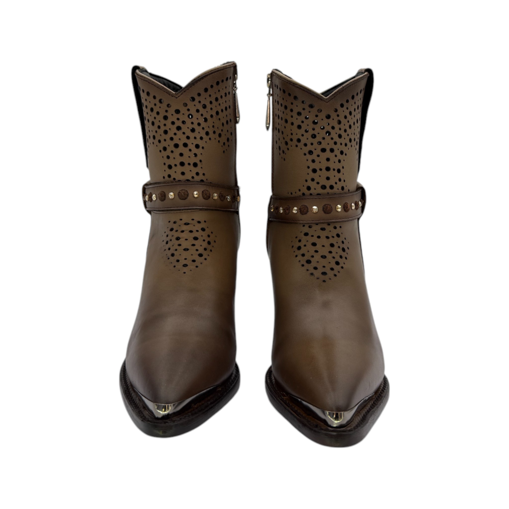 BOTIN EN PIEL GENIUNA PARA DAMA