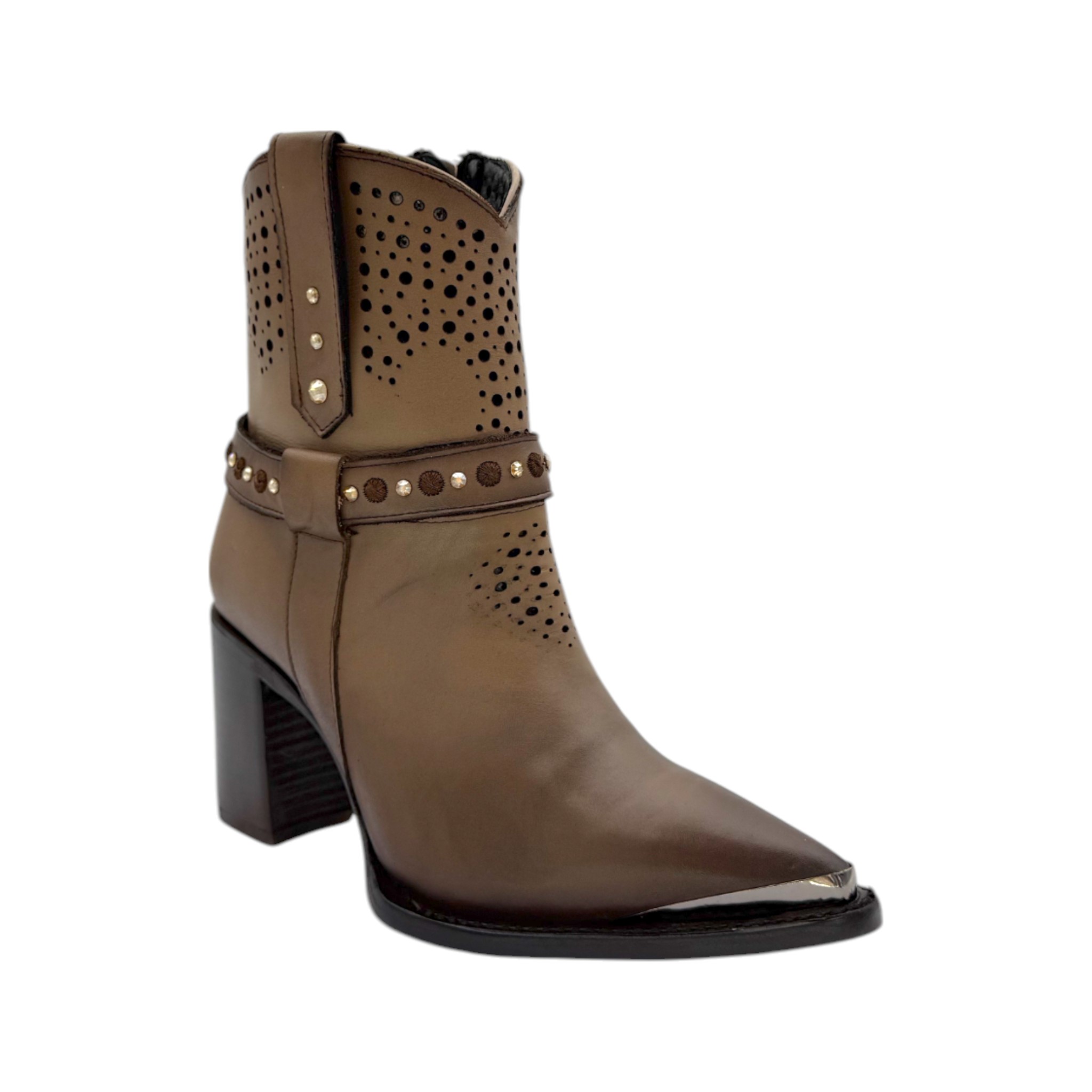 BOTIN EN PIEL GENIUNA PARA DAMA