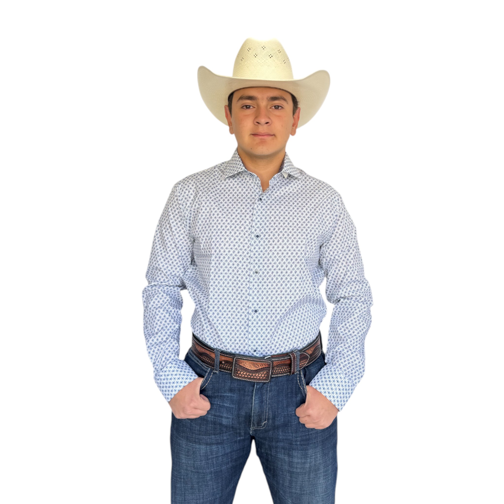 CAMISA CUADRA PARA CABALLERO . MOD.CM10514