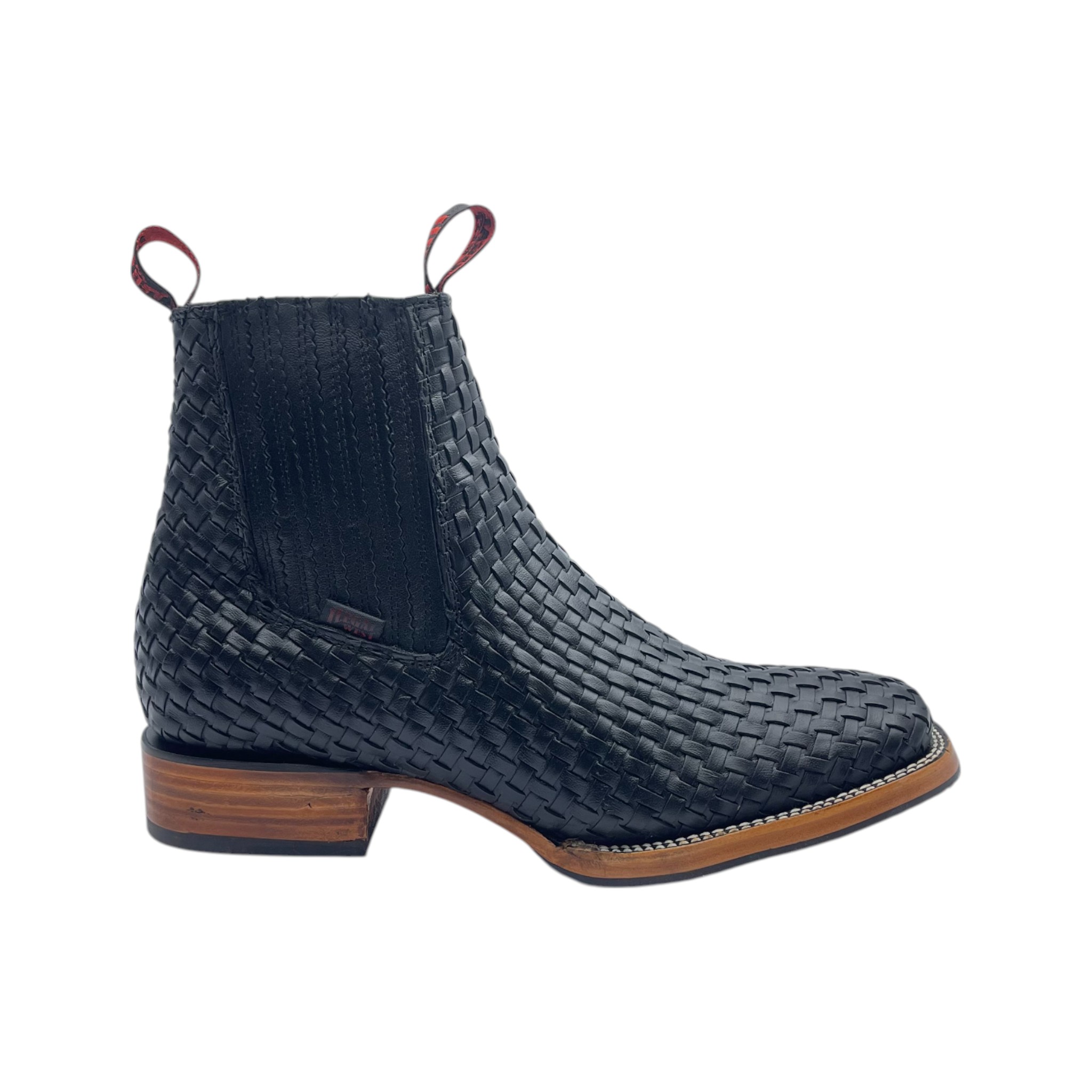 BOTIN EL ILEGAL DE PETATILLO SUELA MEDIA VIDA NEGRO