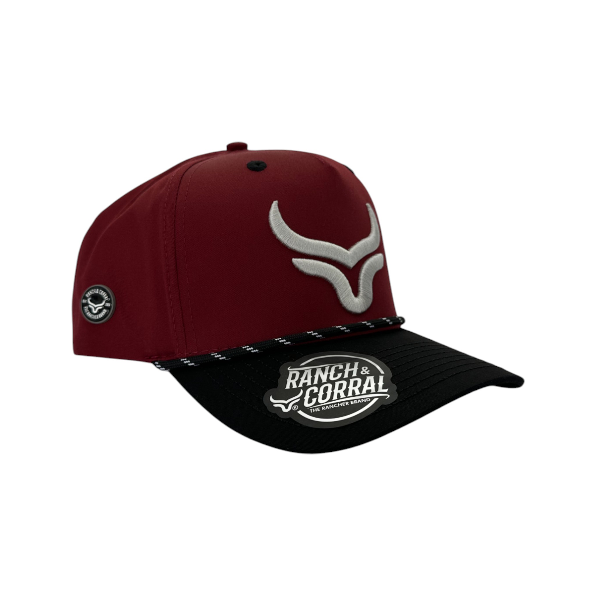IMG_6342-Photoroom GORRA RANCH&CORRAL MODELO CLASICO ROJO.